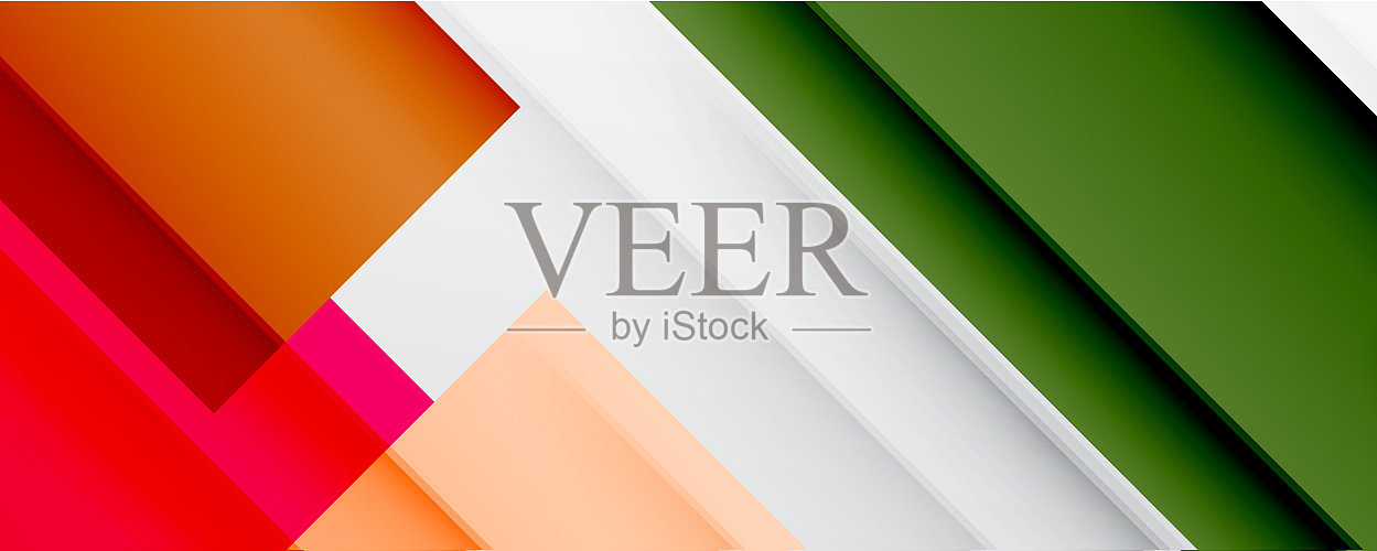 带有阴影线的几何抽象背景插画图片素材