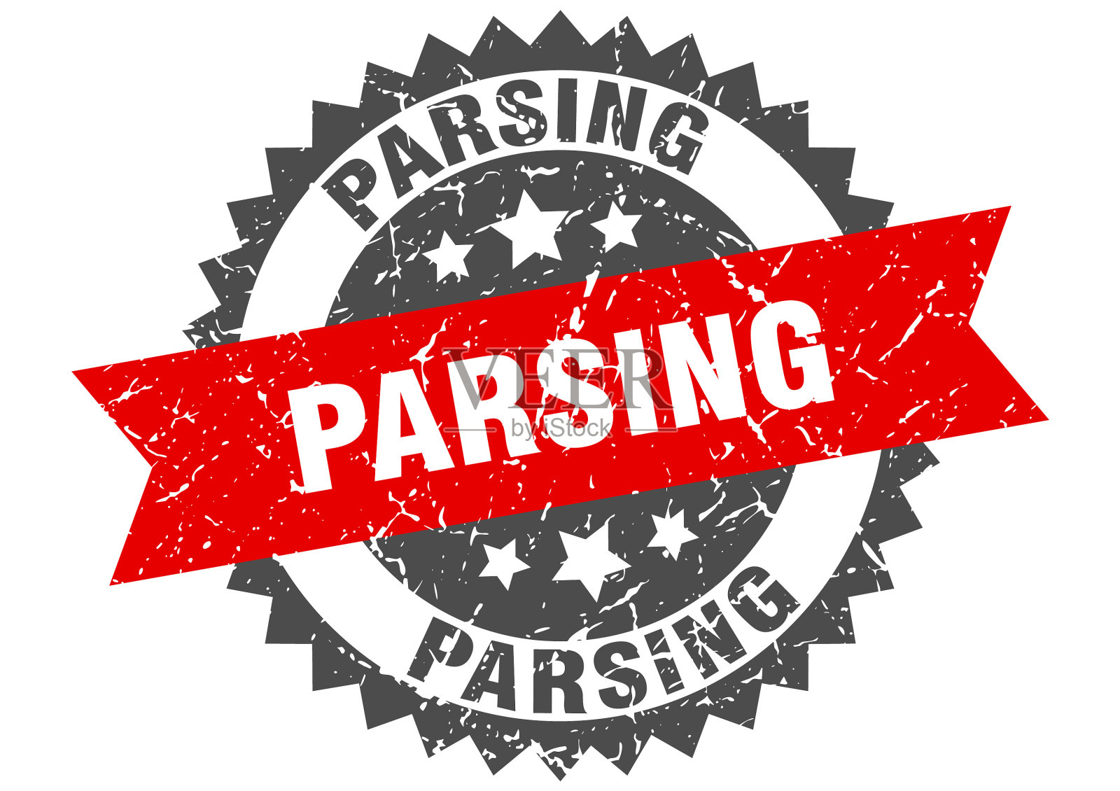 用缎带解析stamp grunge round sign插画图片素材