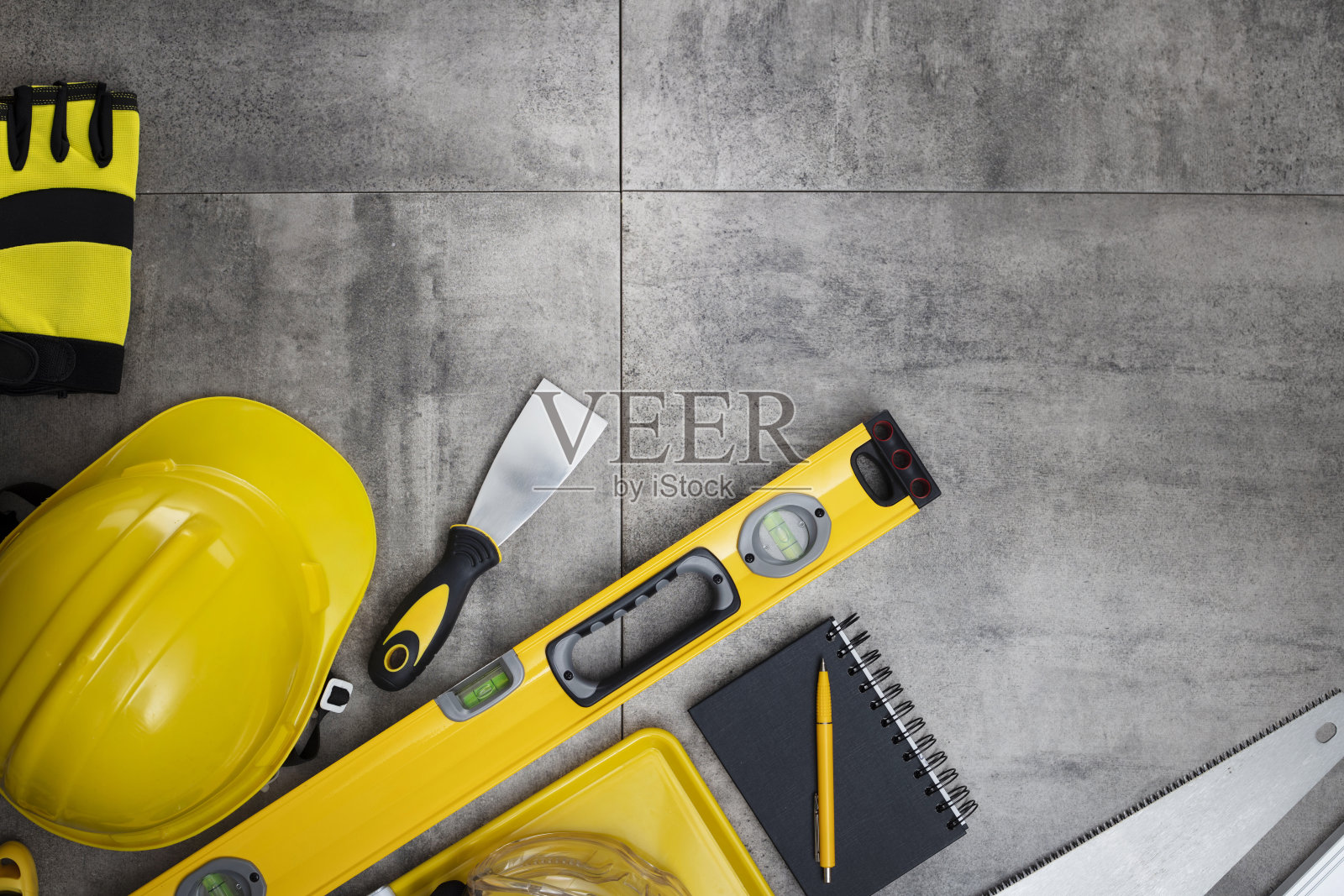 承包商的主题。照片摄影图片