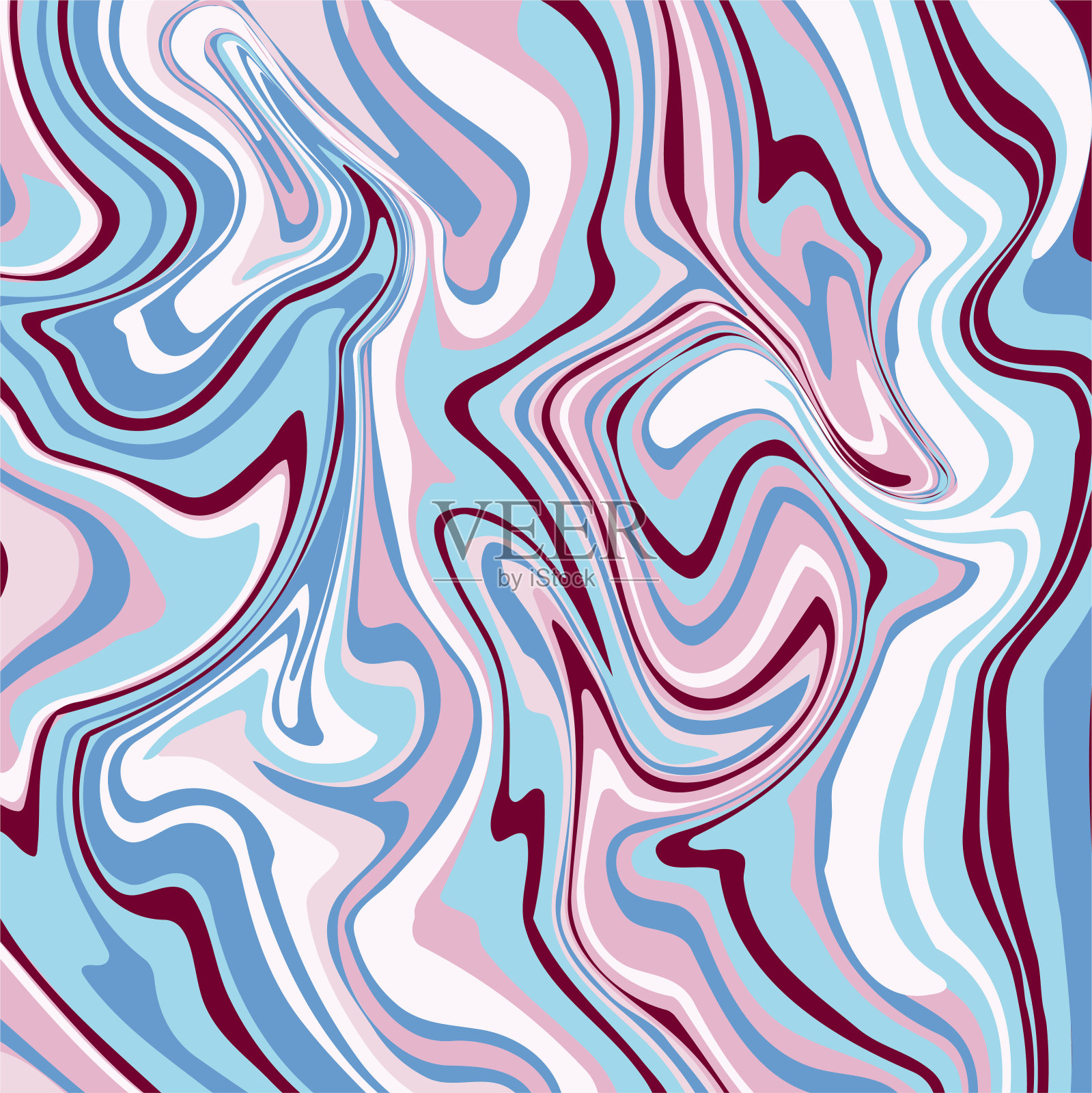 美丽的液体大理石，适合任何用途的伟大设计。插画图片素材