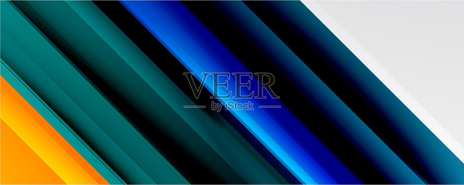 带有阴影线的几何抽象背景插画图片素材