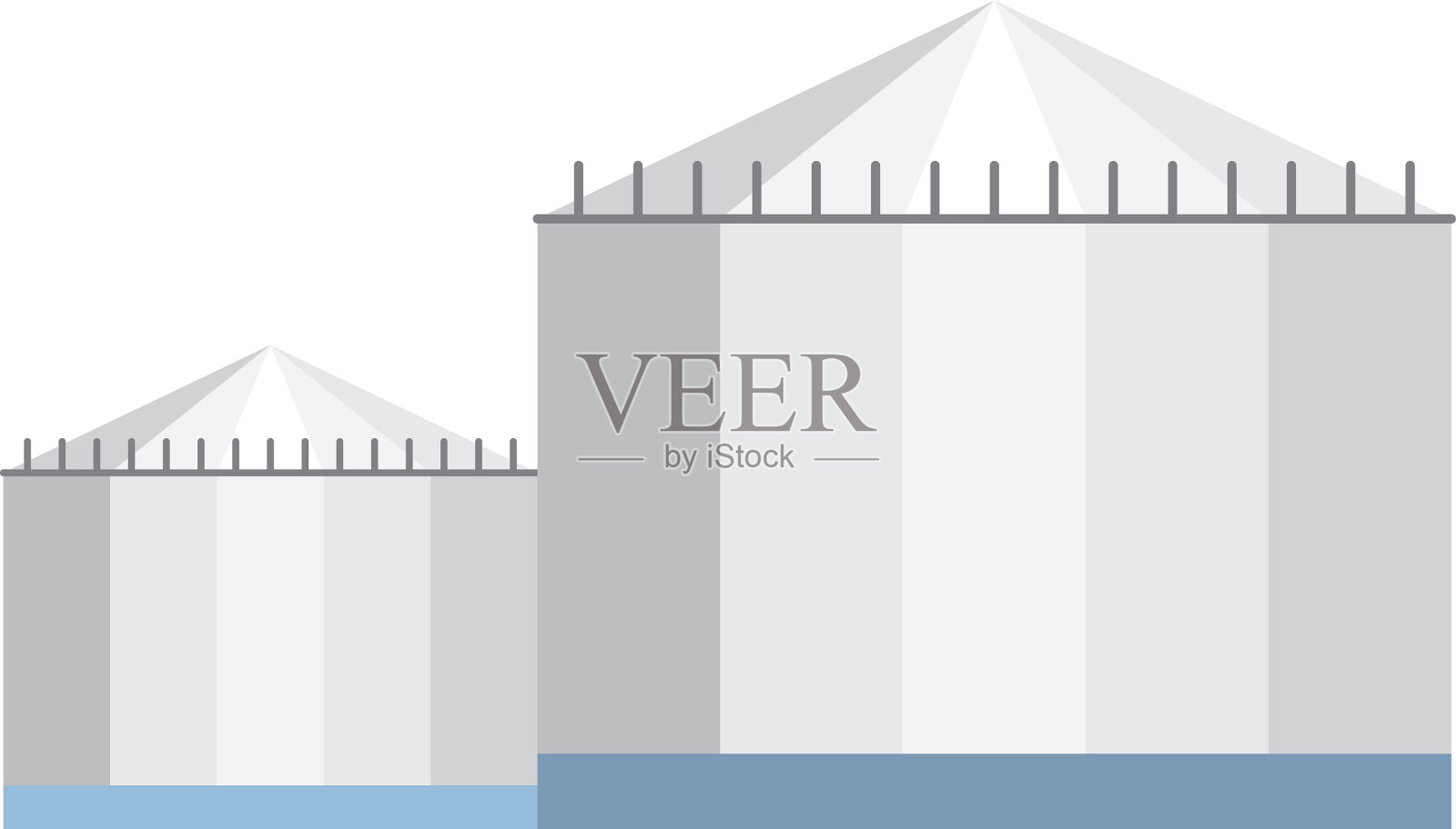 孤立的白色建筑设计设计元素图片