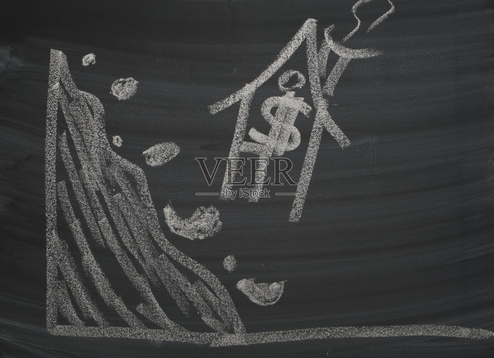 房价下跌照片摄影图片