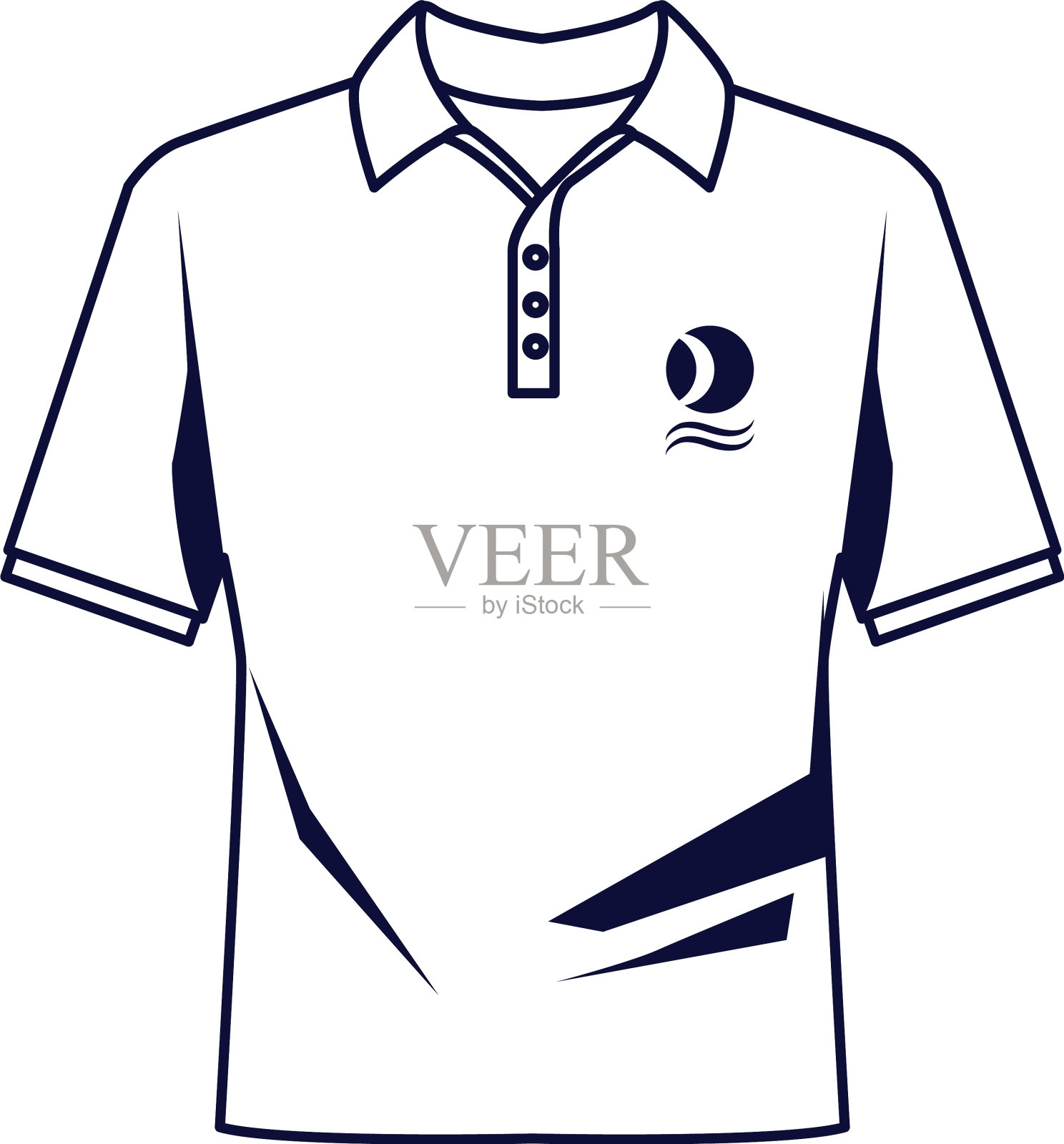 衬衫服装品牌孤立图标设计元素图片