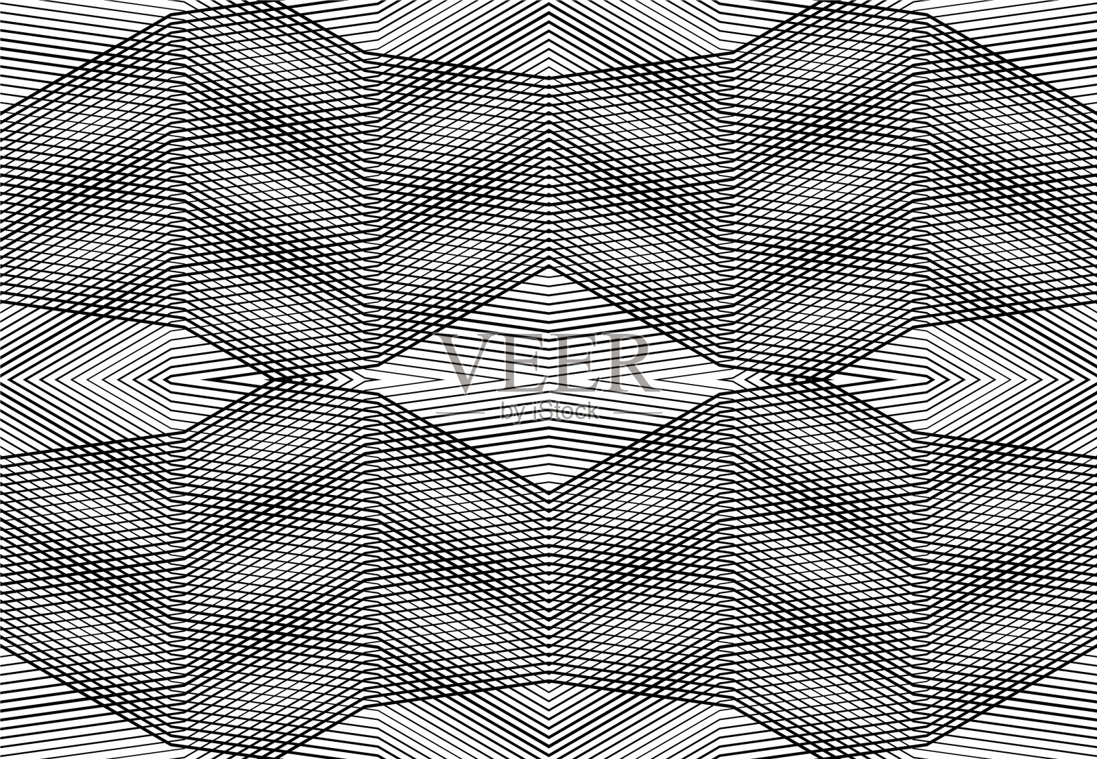 可重复和平铺网格网格之字形插画图片素材