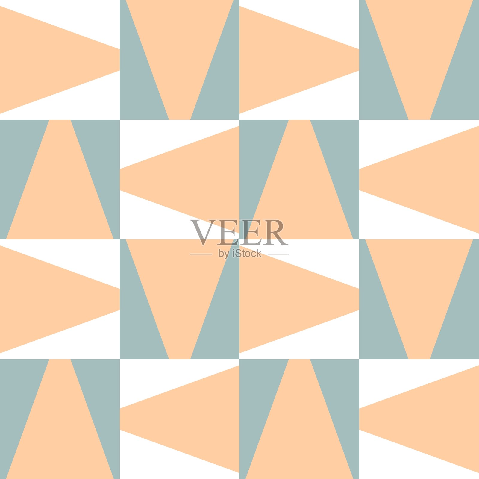 简单抽象的无缝图案-装饰任何表面的重点。插画图片素材