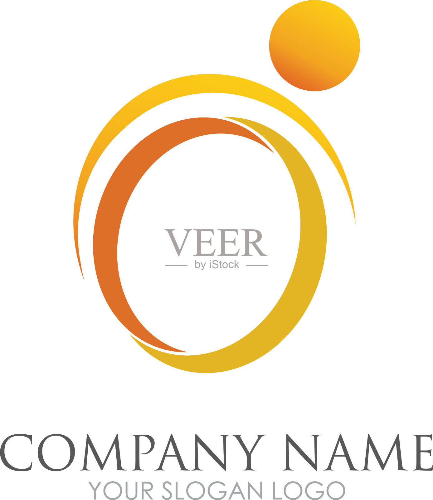 残疾人标志设计模板插画图片素材