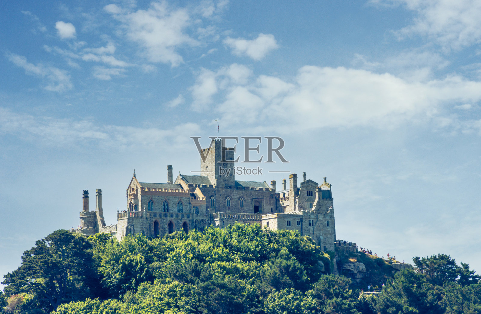 圣迈克尔斯山城堡照片摄影图片