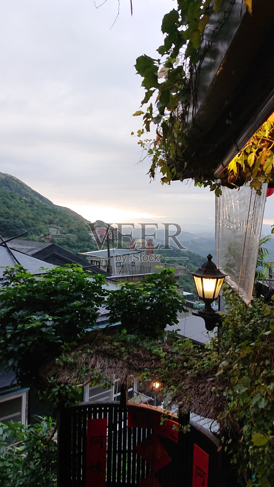 九分的黄昏照片摄影图片