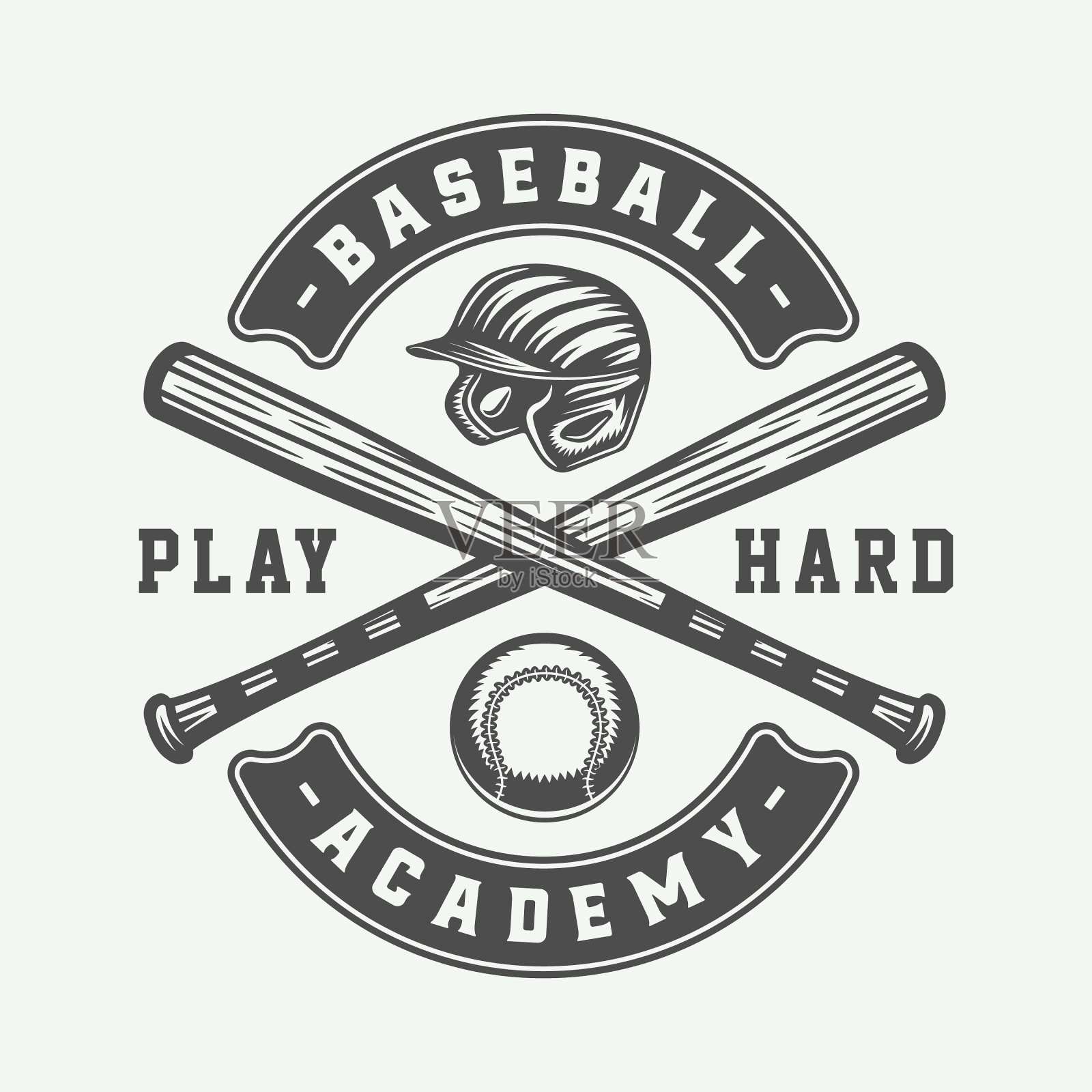 老式棒球运动标志,徽章,徽章标记