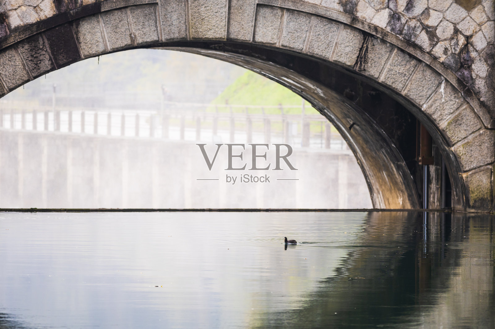 这条河增添了秋天的景色照片摄影图片