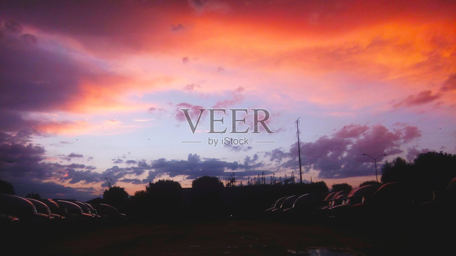 日落7点照片摄影图片