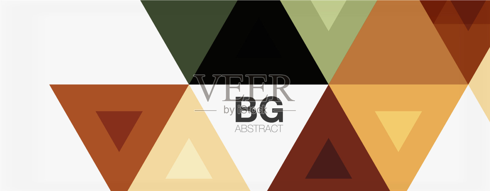 镶嵌三角形图案为抽象背景插画图片素材