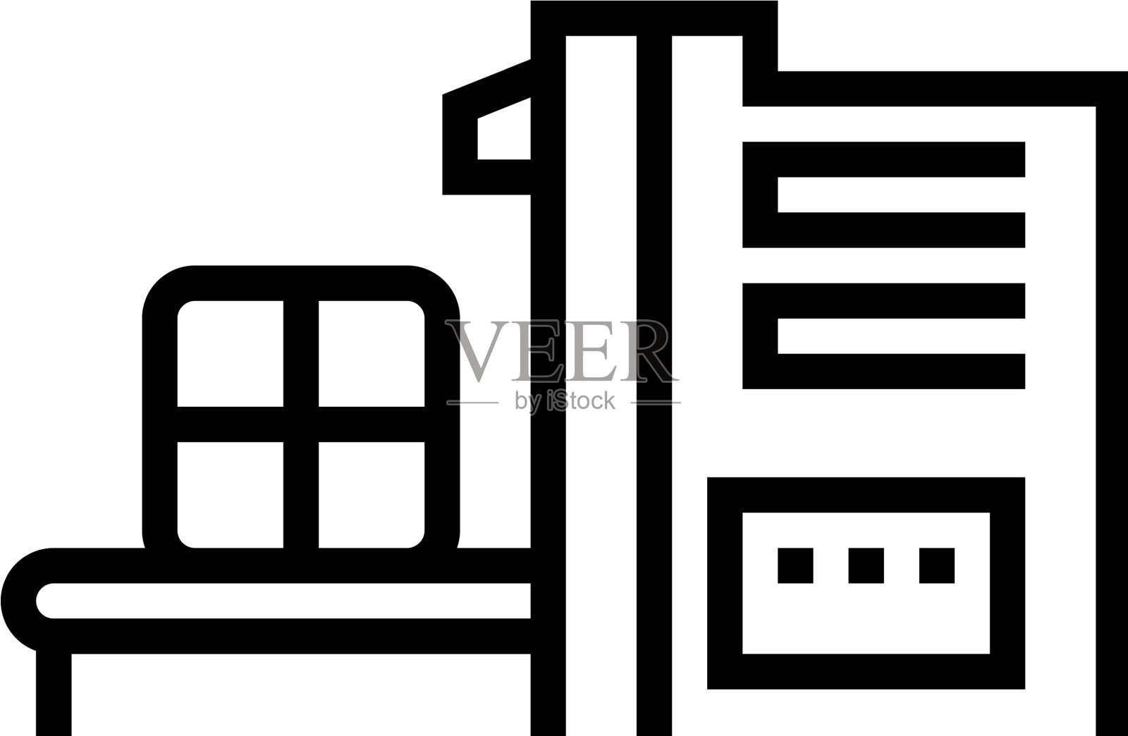分类垃圾机线图标图标素材