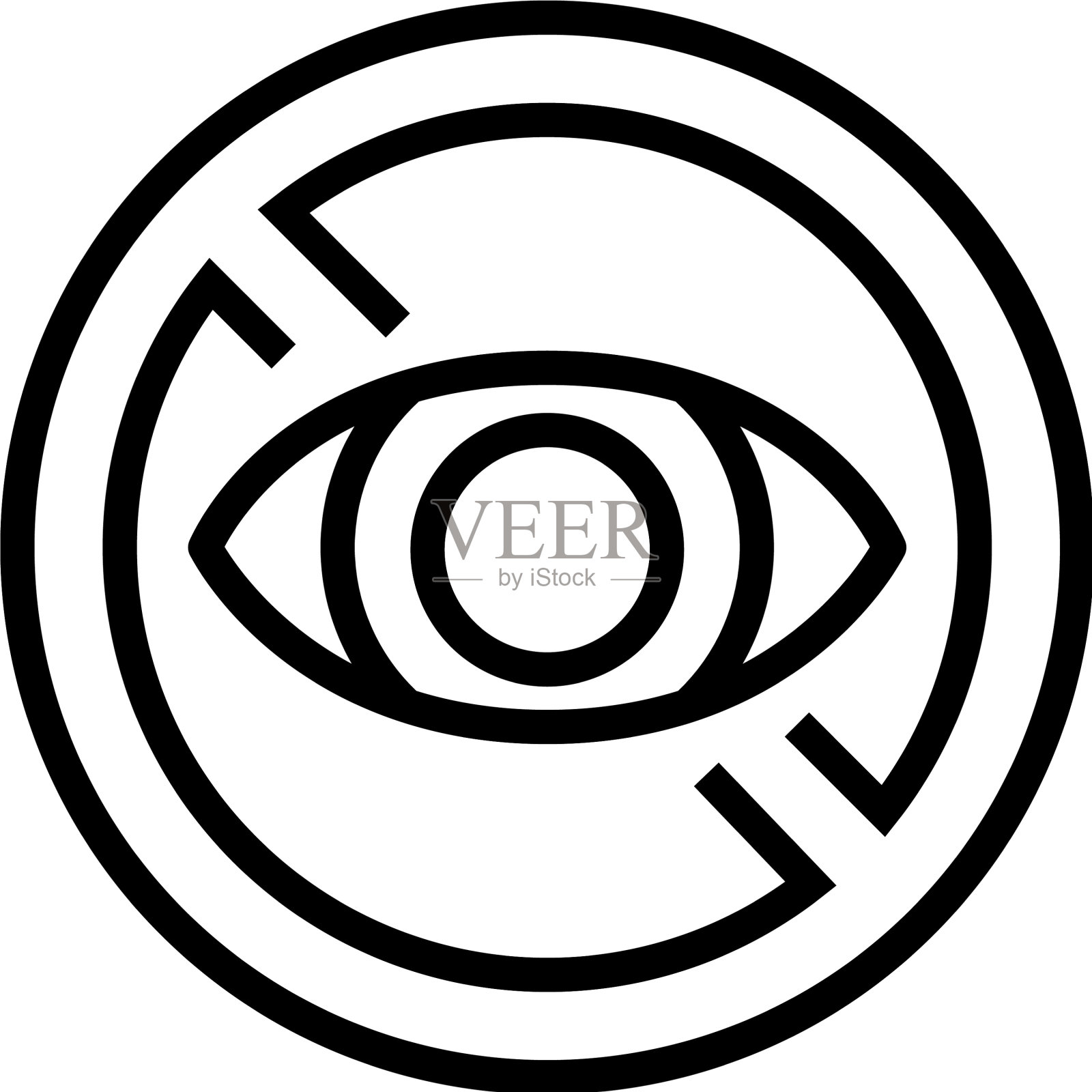 盲标线图标设计元素图片