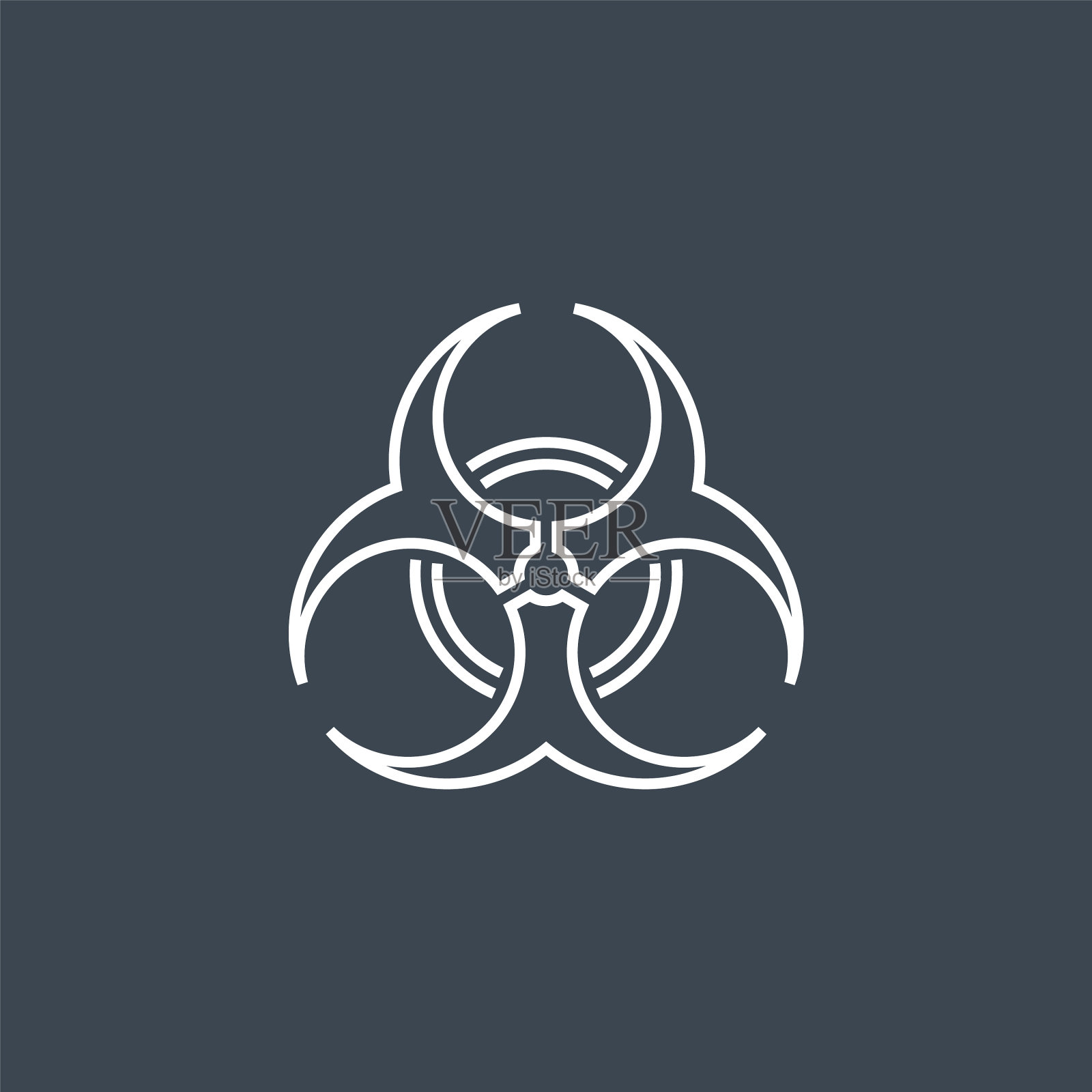 生物危害的图标插画图片素材