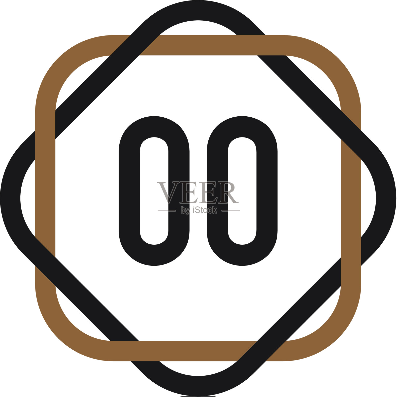 首字母太典雅标志设计模板插画图片素材