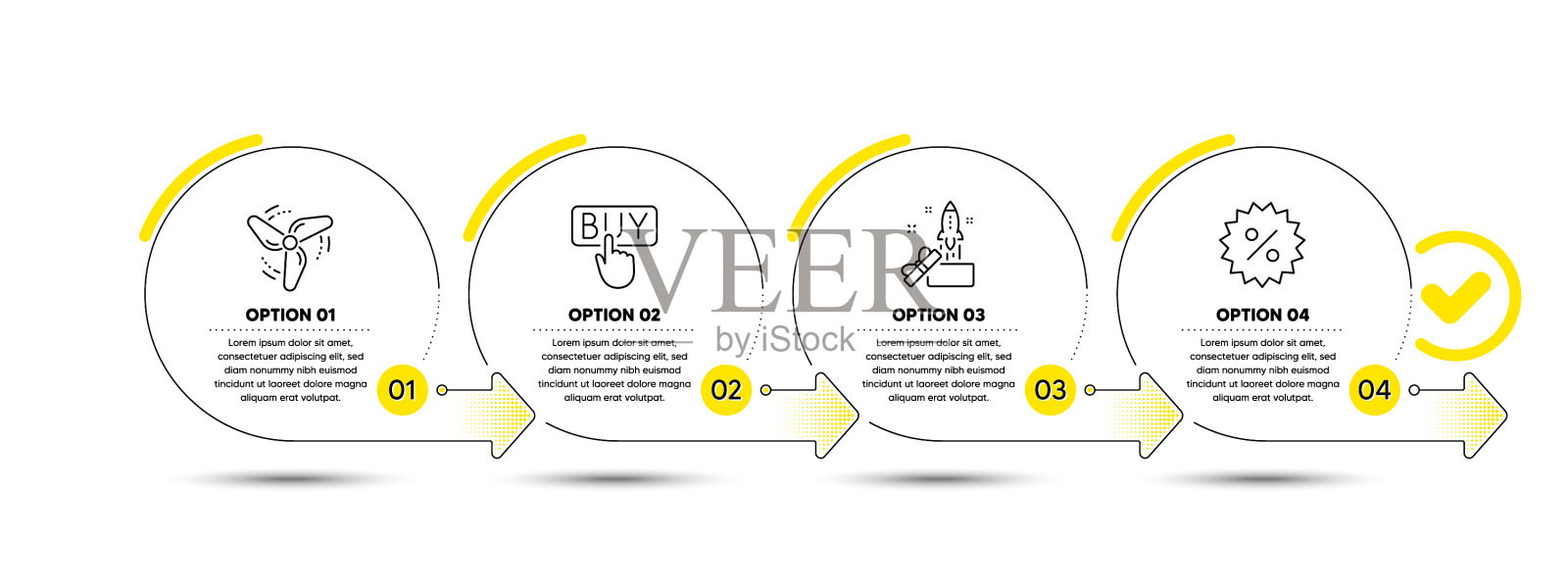风能创新和购买图标集设计元素图片