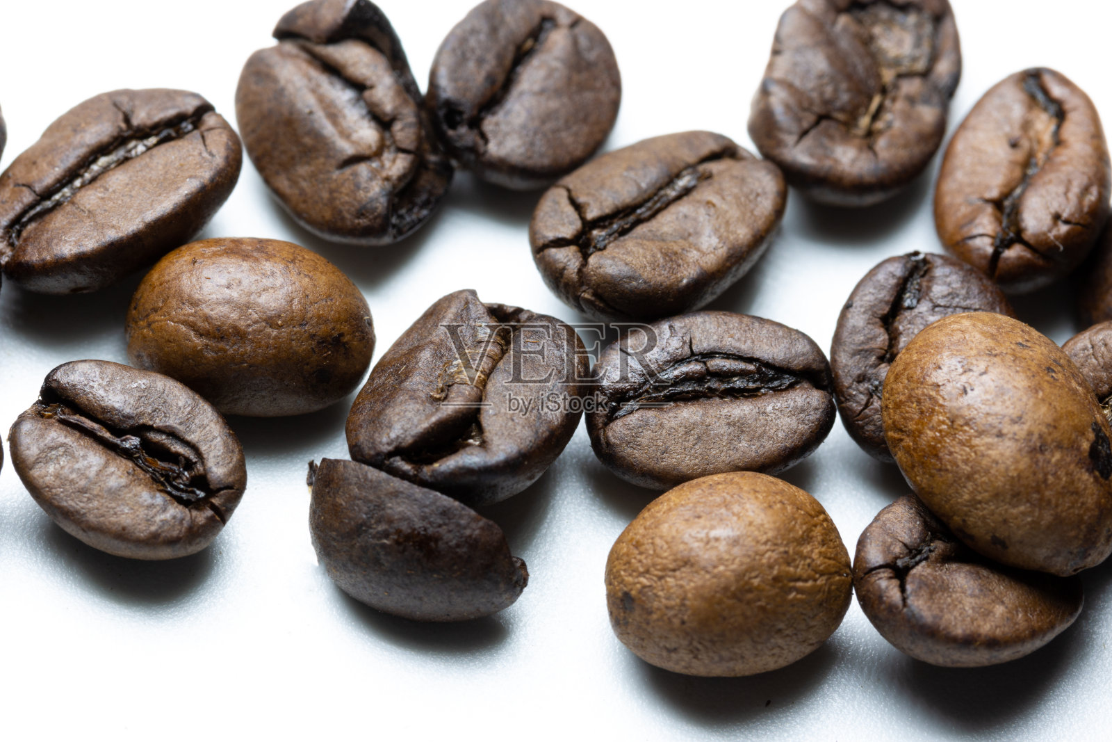 咖啡豆靠近照片摄影图片