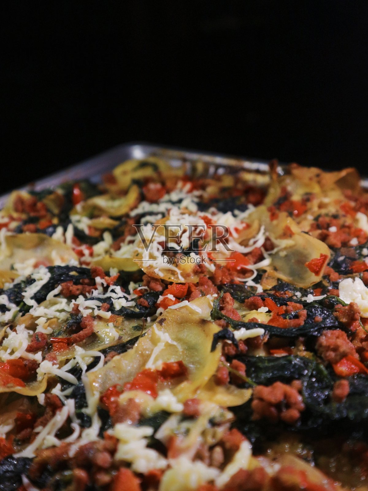 辣椒土豆照片摄影图片