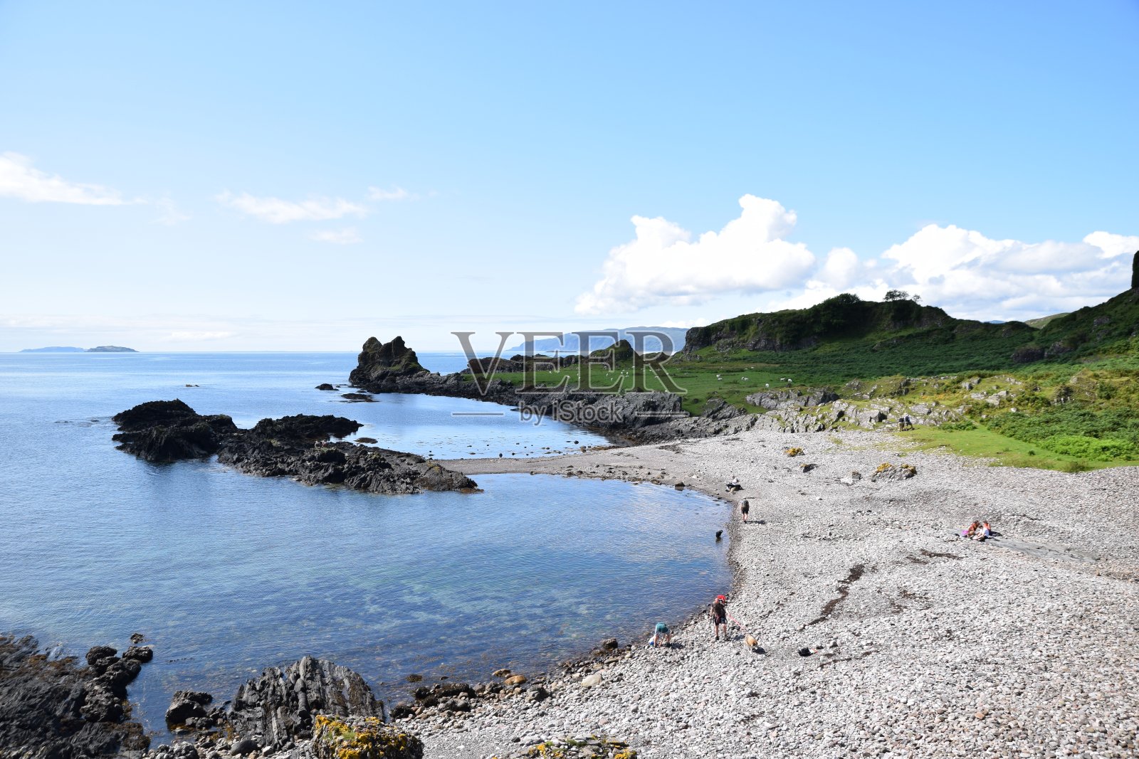 苏格兰:阿盖尔的Kerrera岛照片摄影图片