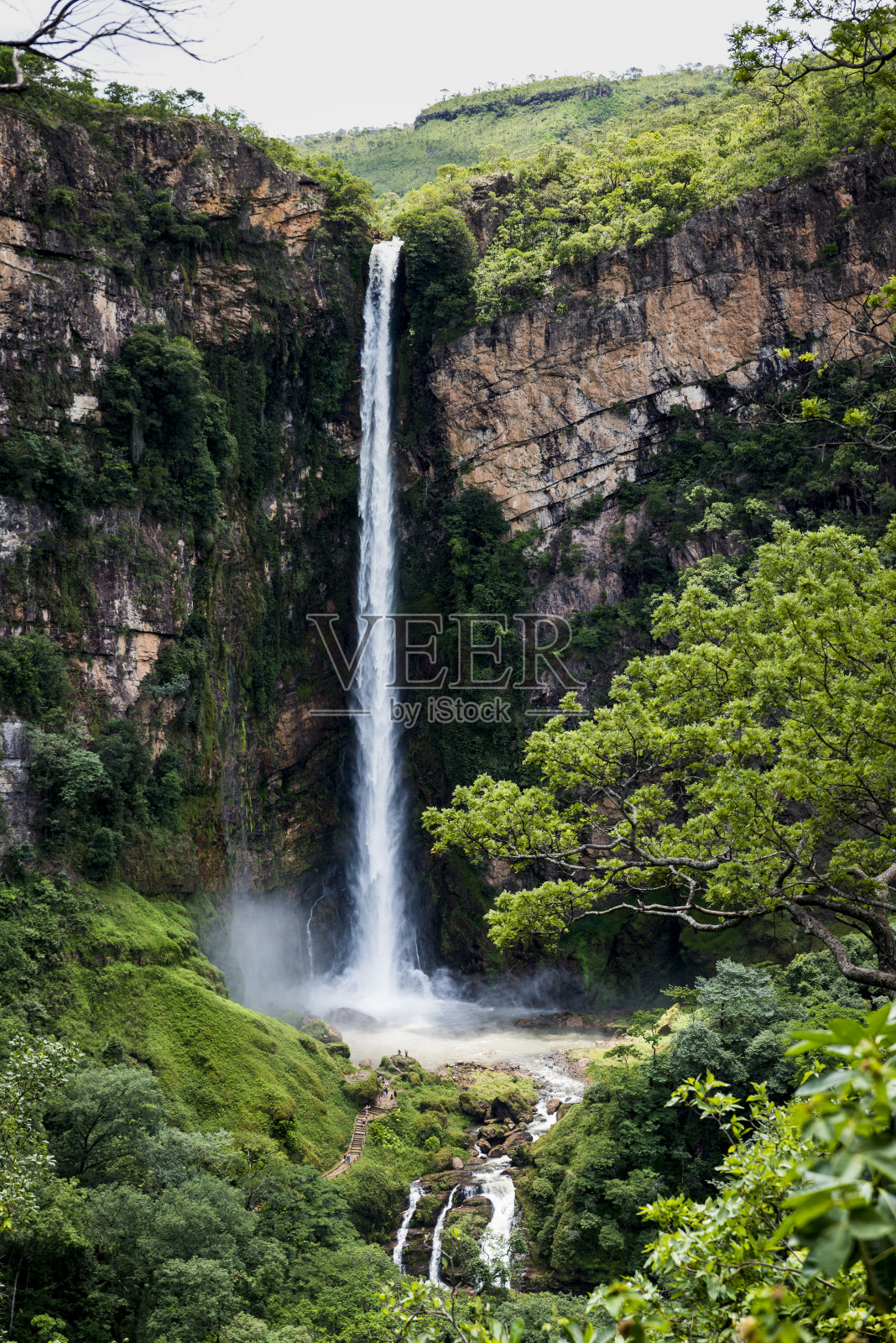 伊蒂奎拉瀑布照片摄影图片