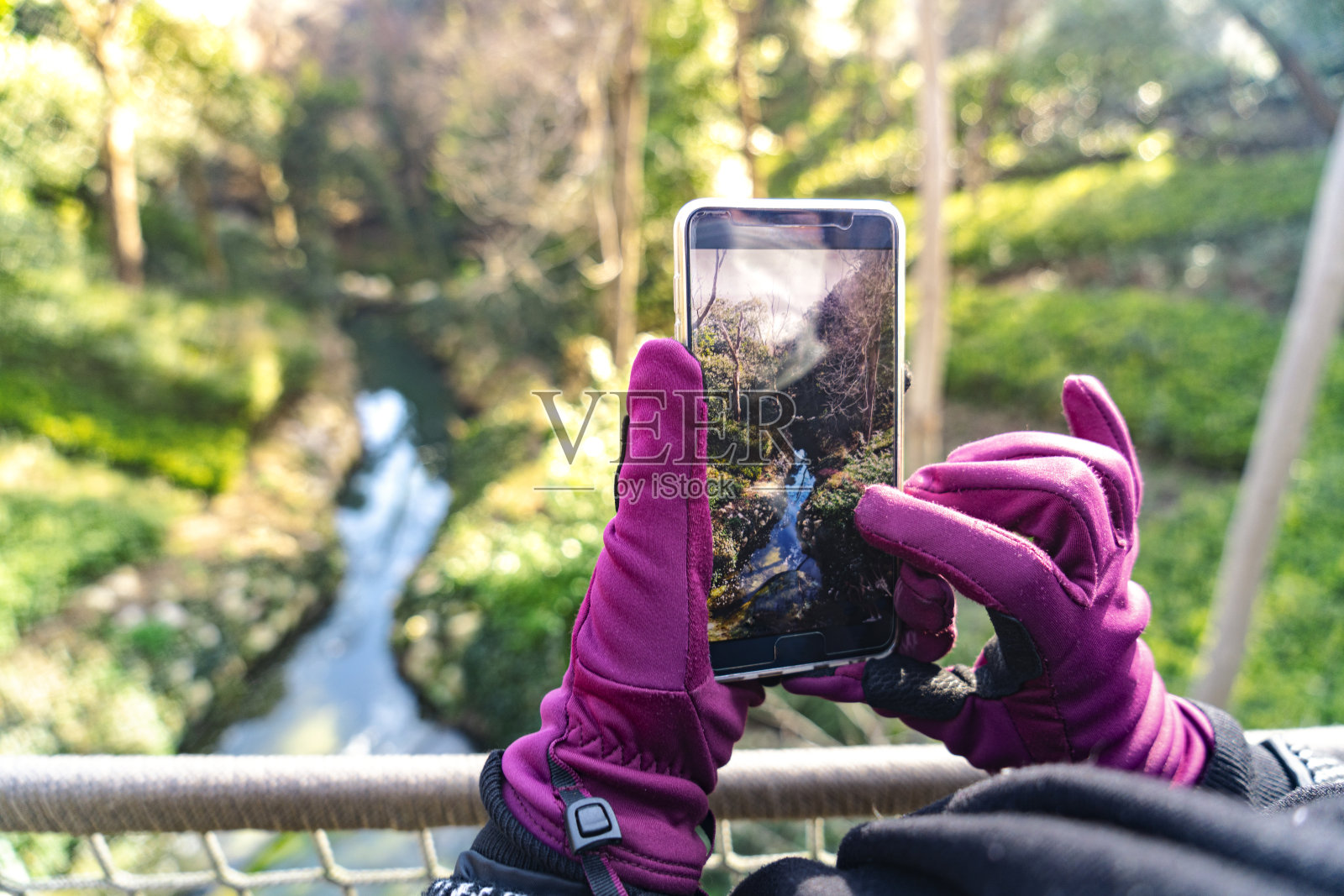 大自然的手手机照片摄影图片