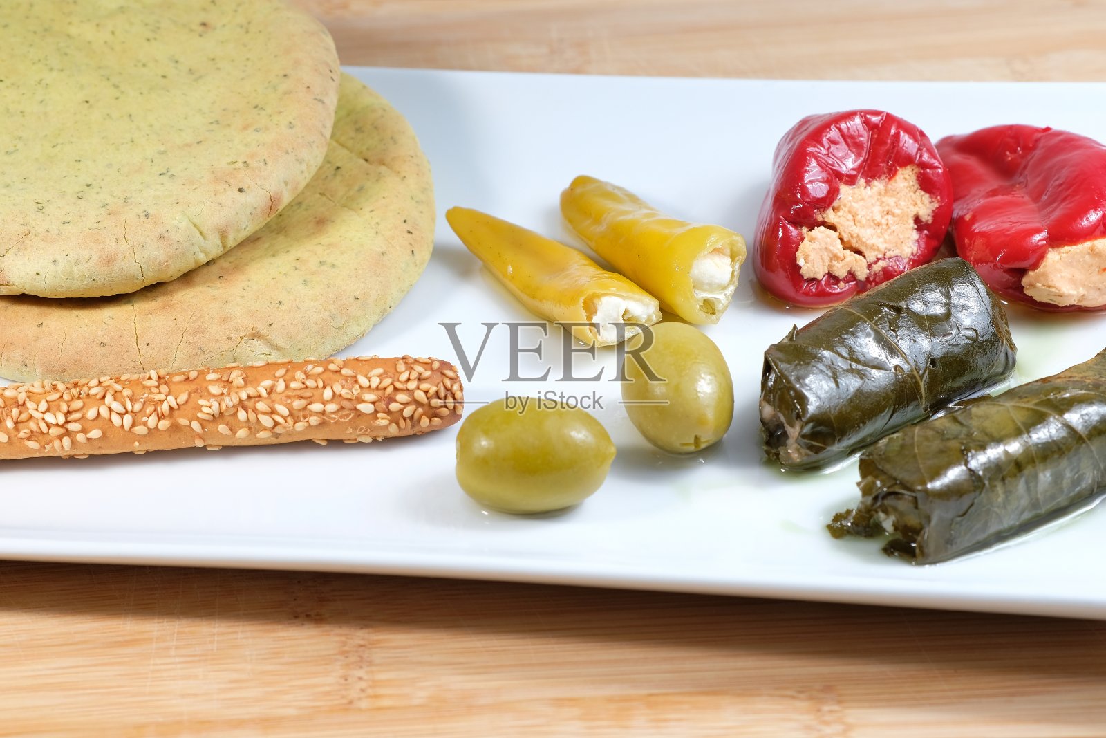 希腊的开胃菜照片摄影图片