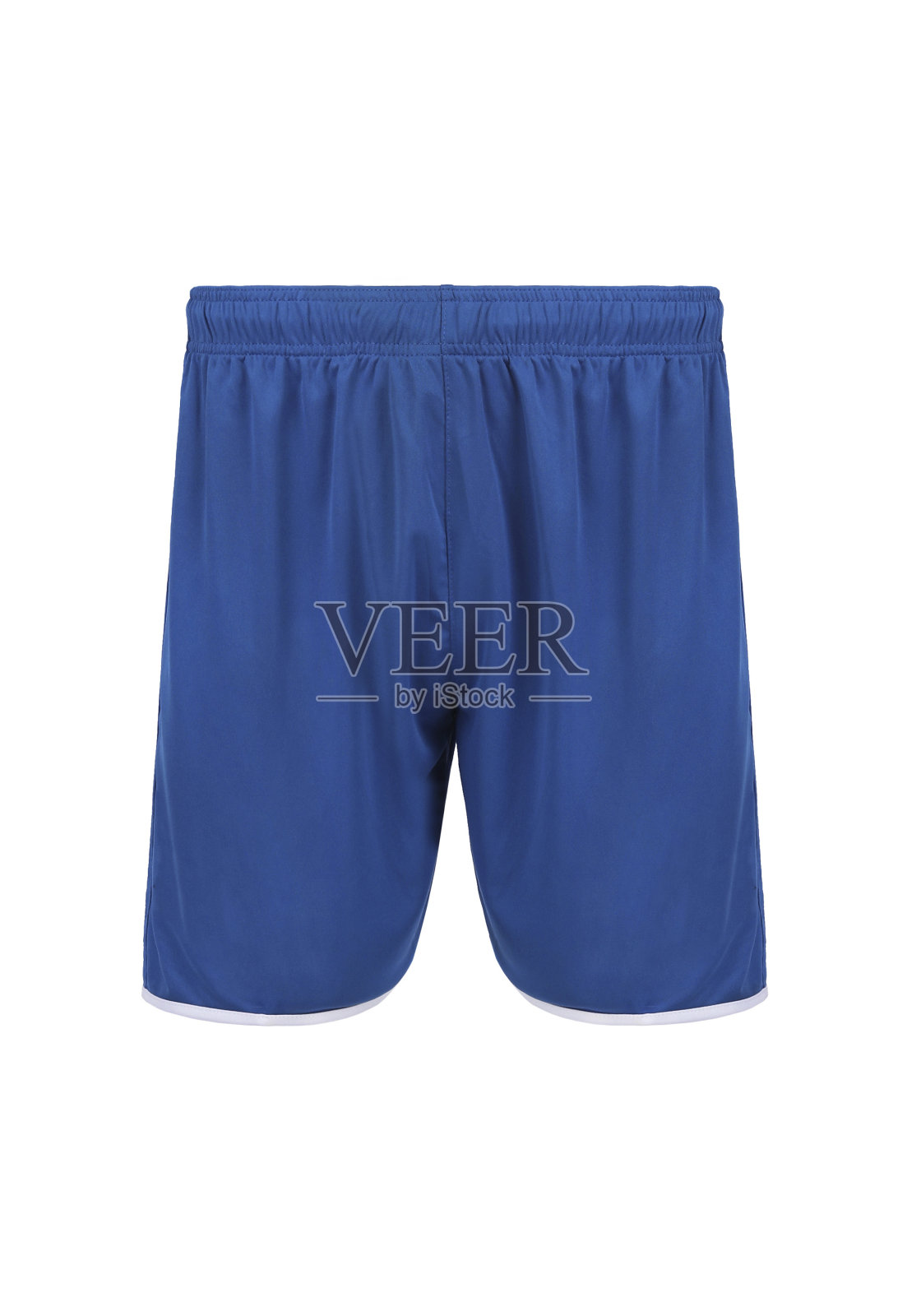 蓝色运动短裤照片摄影图片