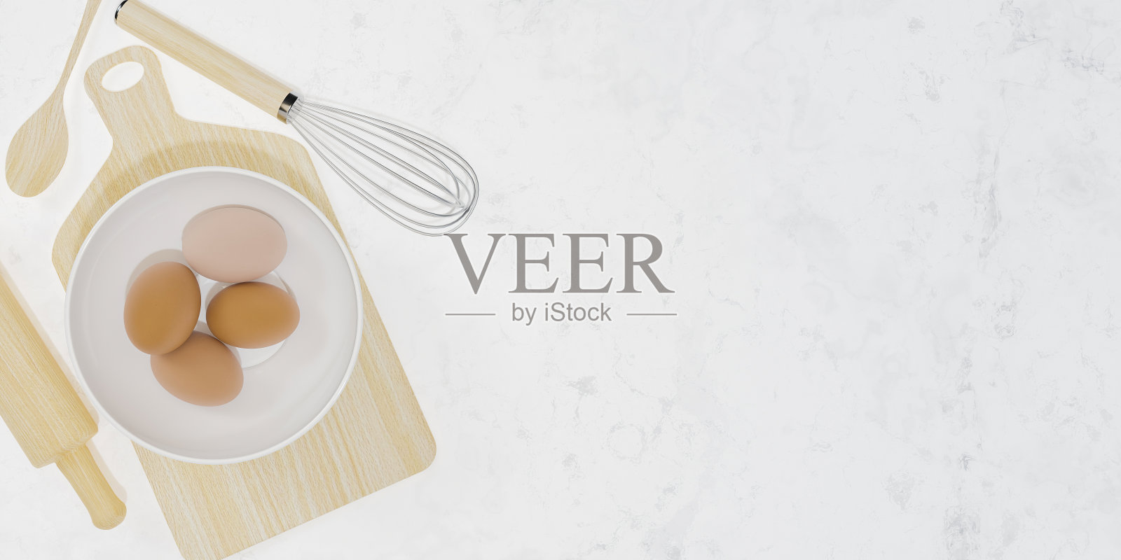 厨房配件用碗装鸡蛋照片摄影图片