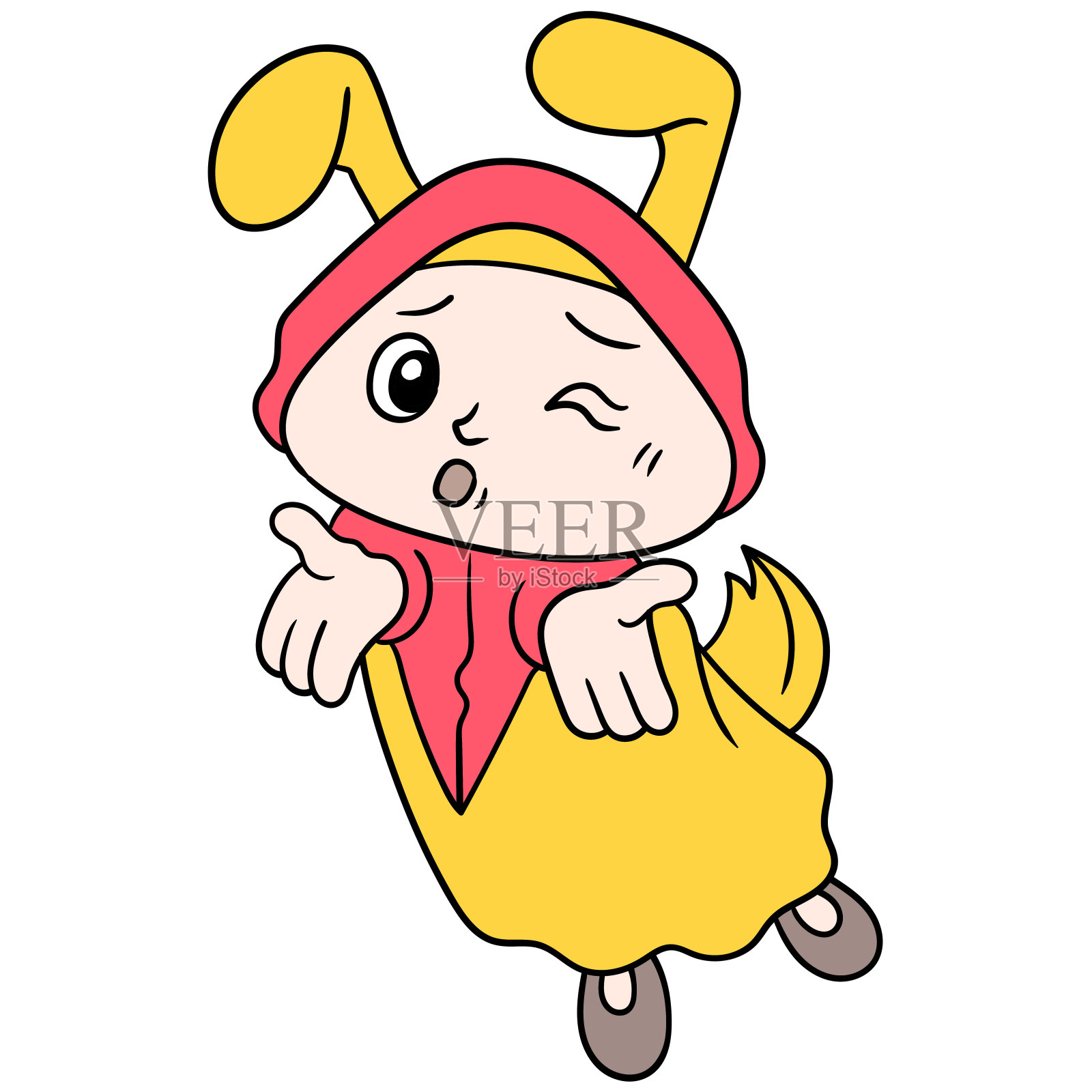 卡通人物设计元素图片