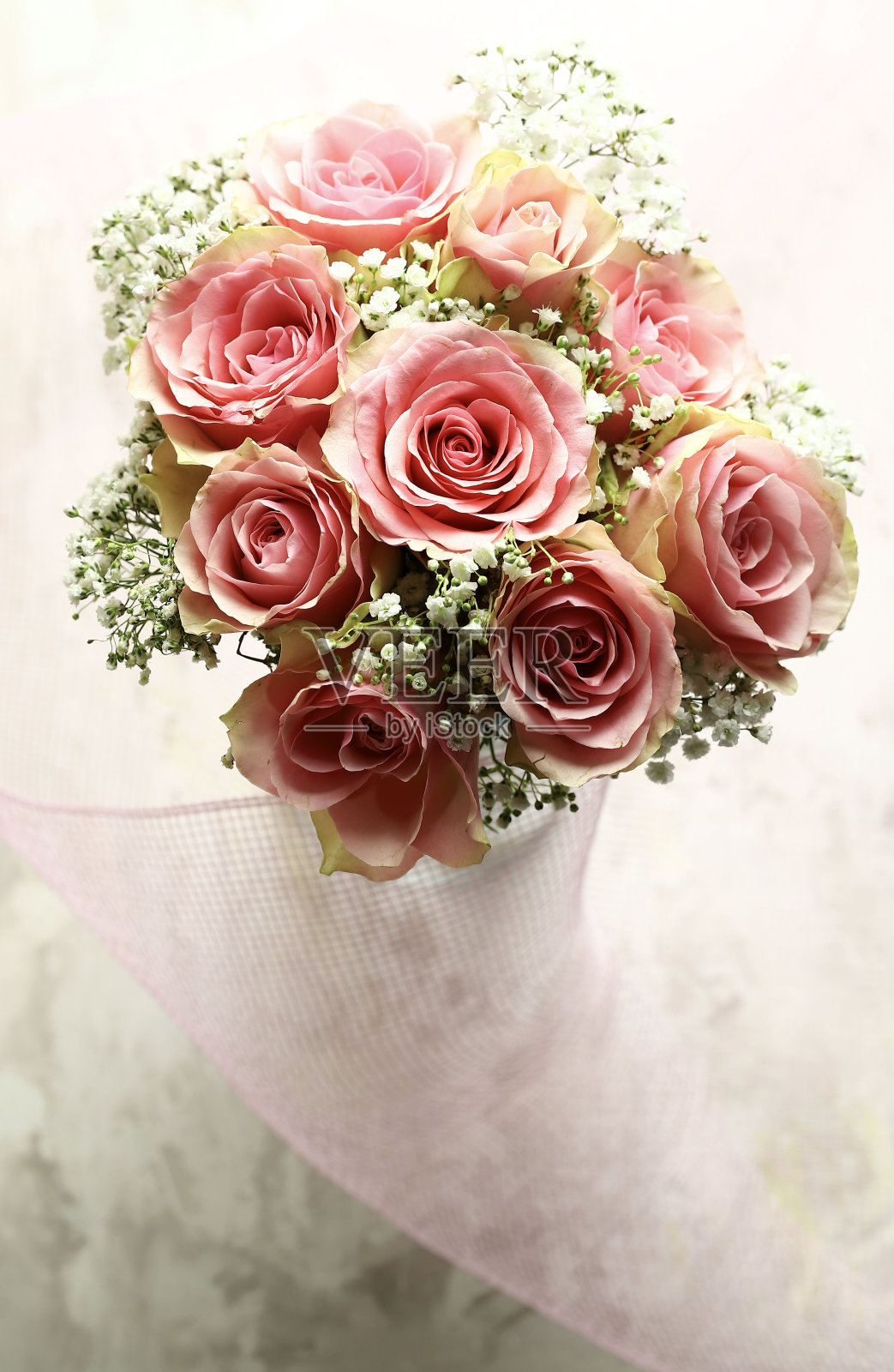 玫瑰花束。照片摄影图片