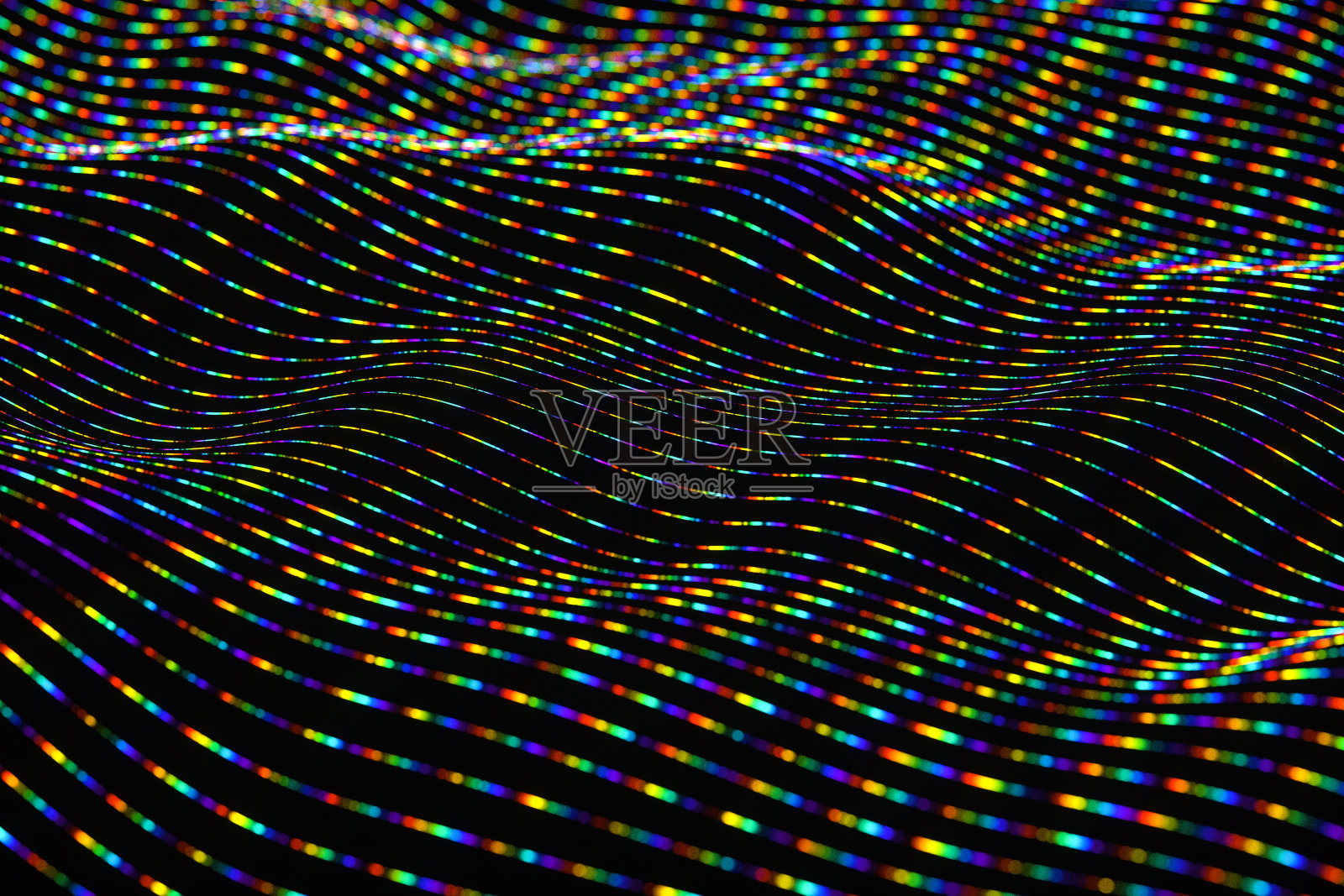 抽象波浪背景，3d渲染照片摄影图片