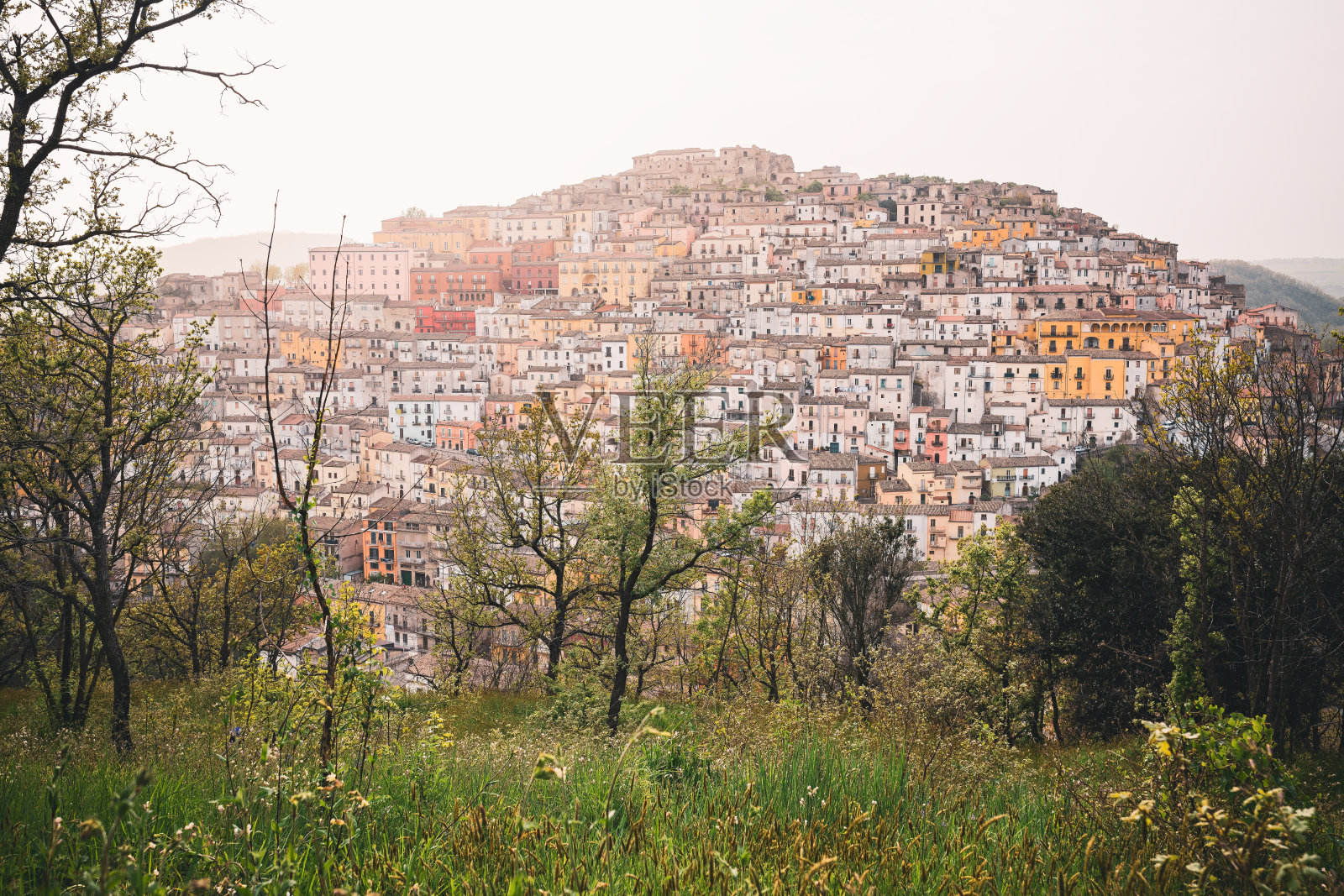 意大利坎帕尼亚萨勒诺州卡利特里古城照片摄影图片