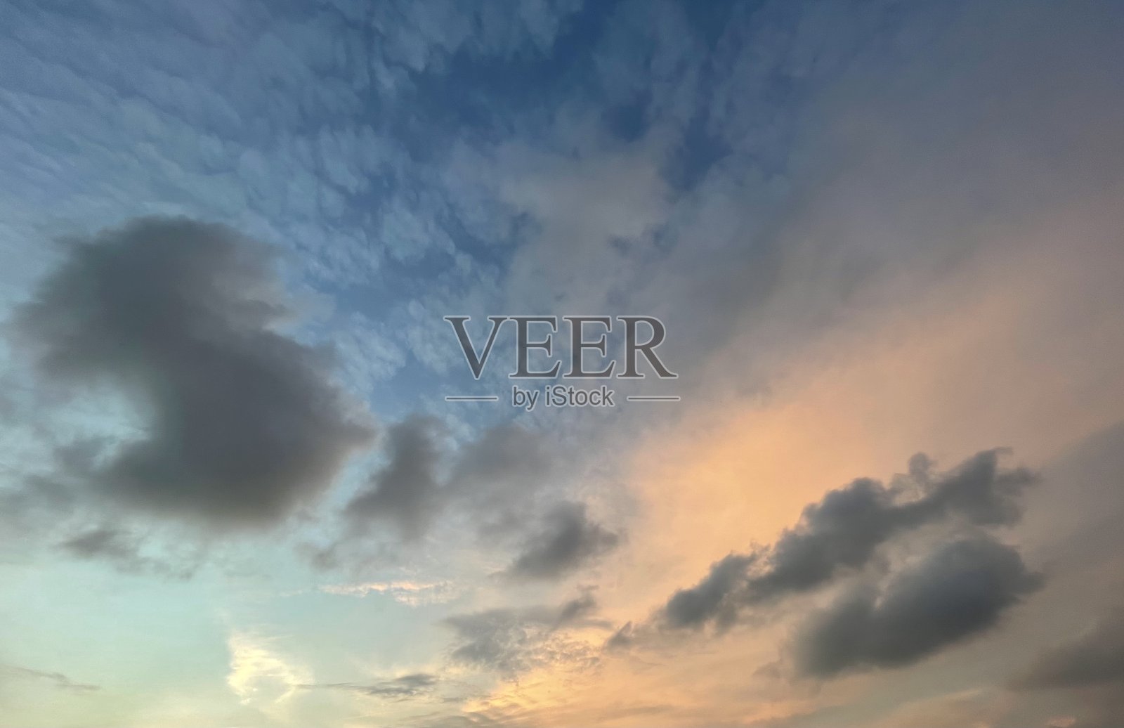 三个天空照片摄影图片