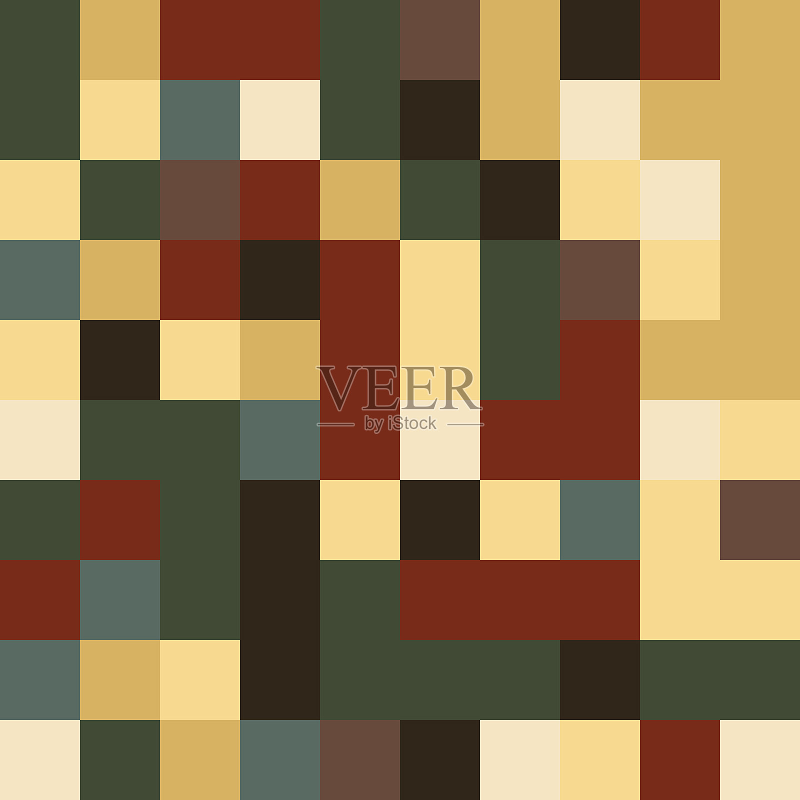 像素随机方块块随机颜色插画图片素材