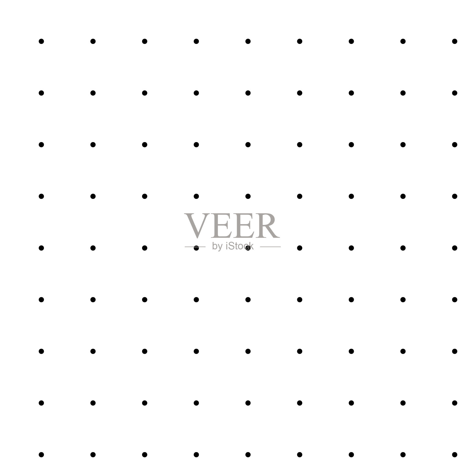 可重复的半色调点点波尔卡图图案插画图片素材