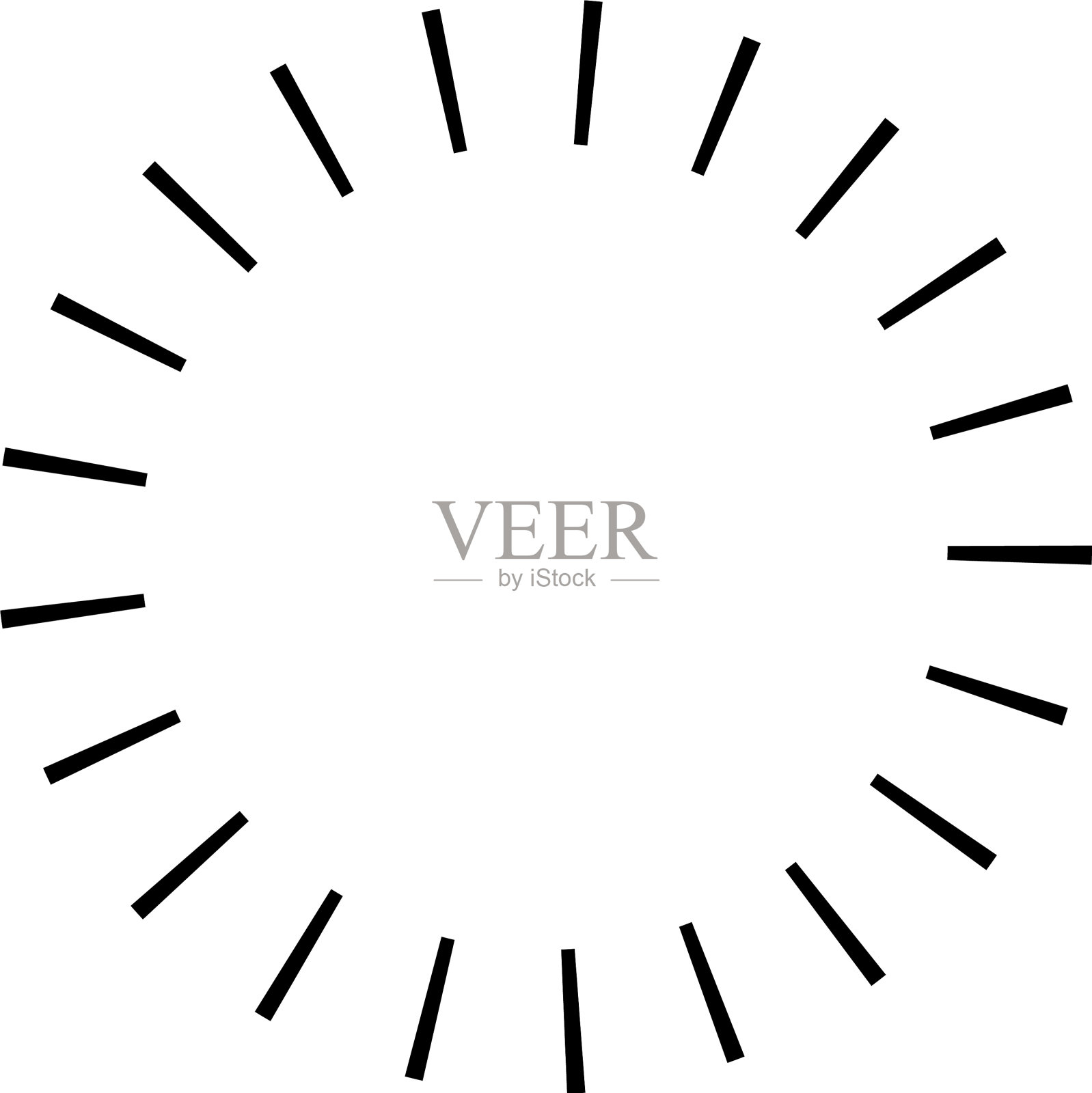 圆形辐射线发出射线插画图片素材