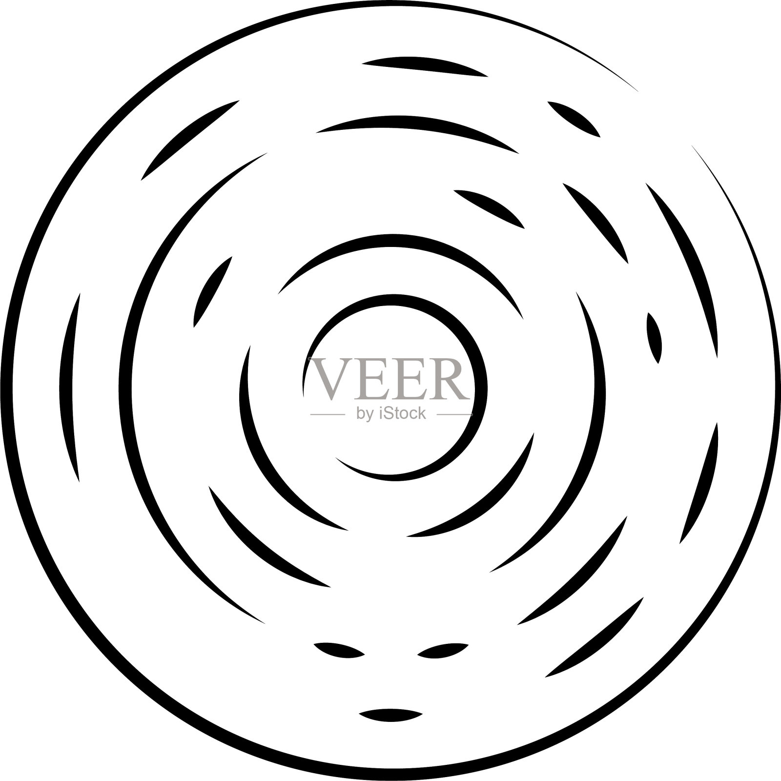 径向辐射线抽象爆元插画图片素材