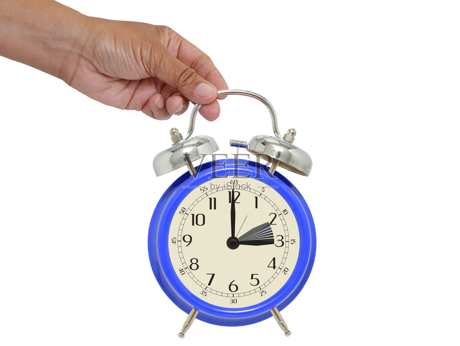 春天向前时钟照片摄影图片