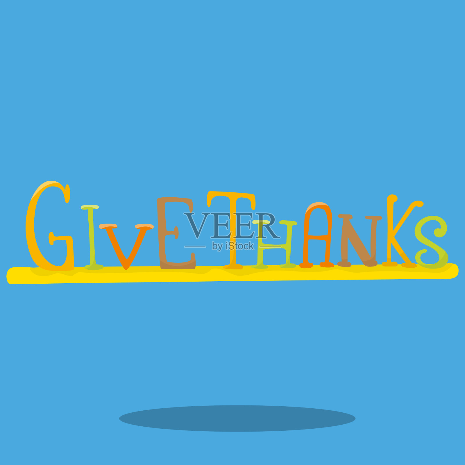 表达感谢插画图片素材