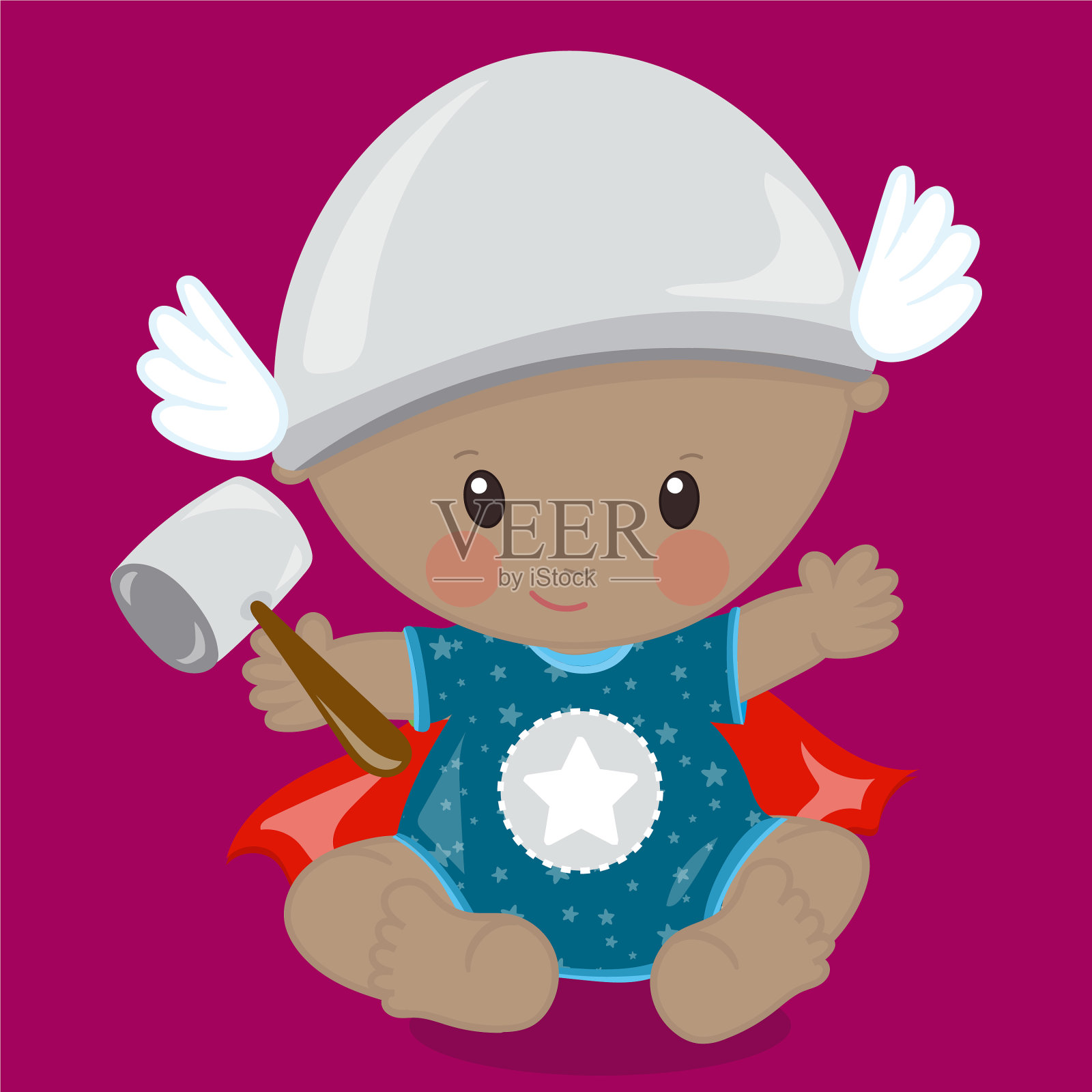 超级英雄巴穆拉托 10插画图片素材