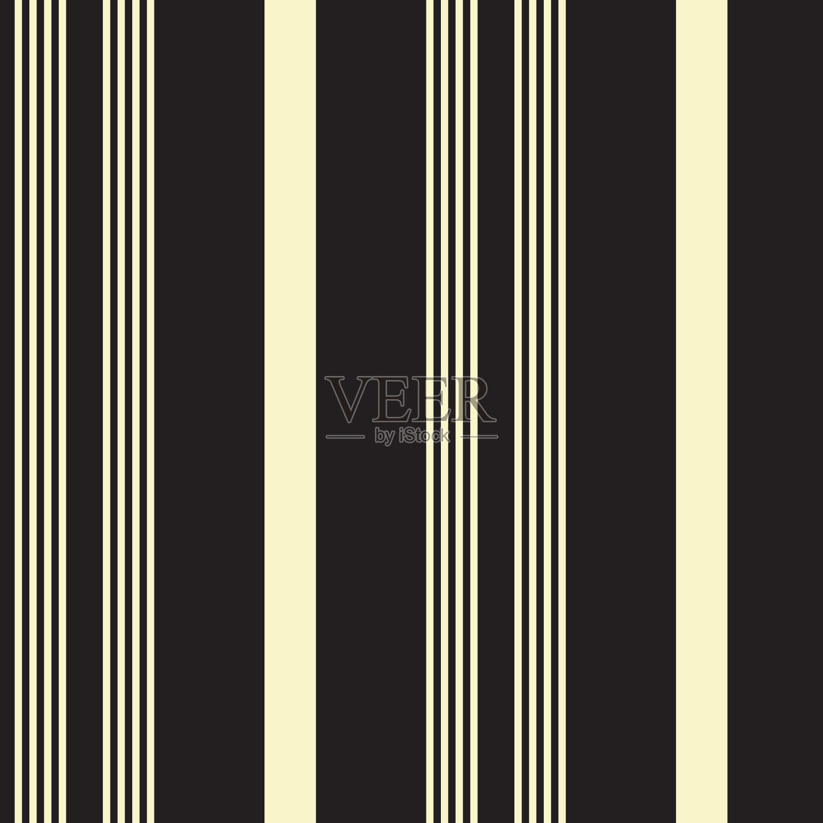 黄色条纹无缝图案背景中插画图片素材