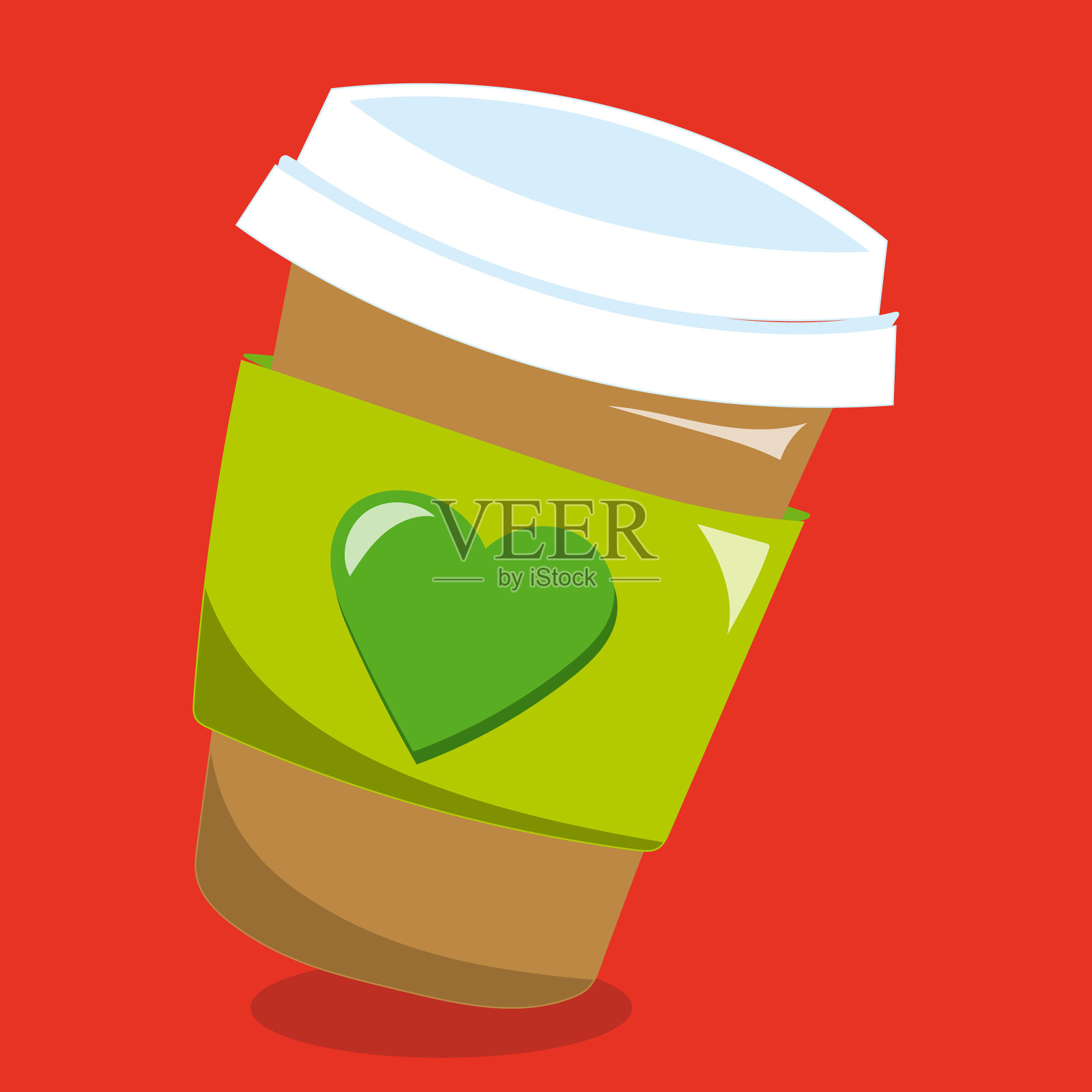 甜甜圈帽12插画图片素材