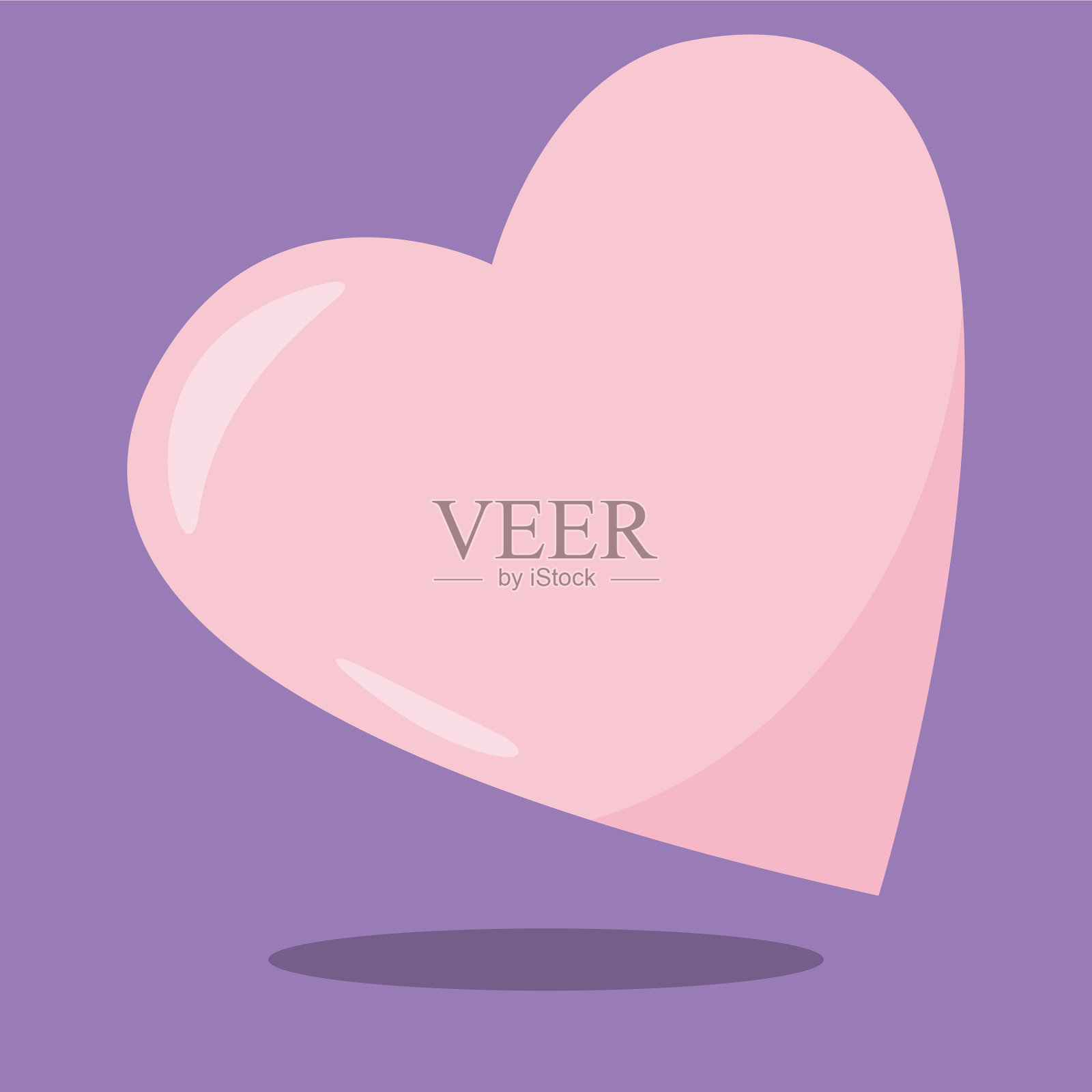 新郎心粉色17插画图片素材