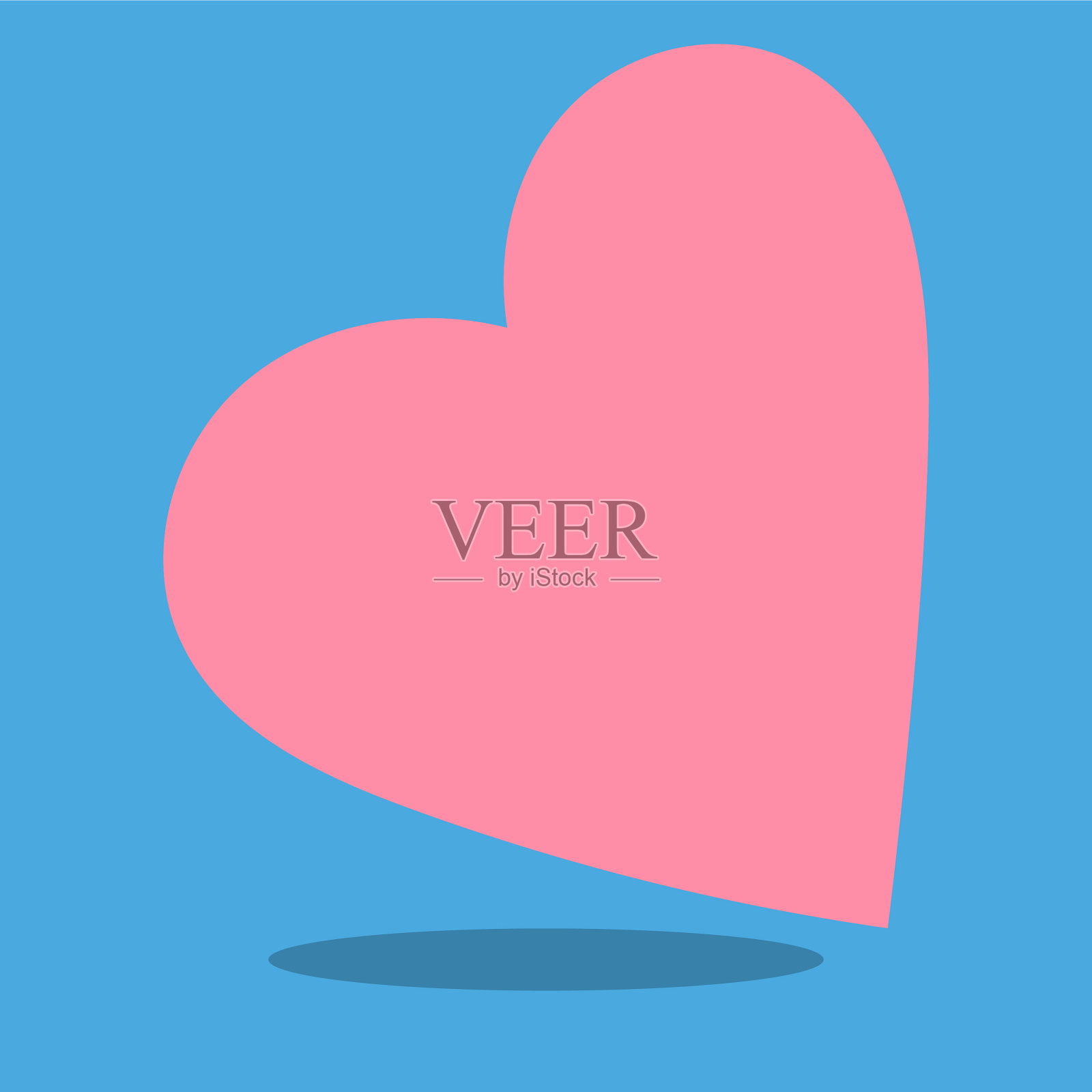 iparis粉色18插画图片素材