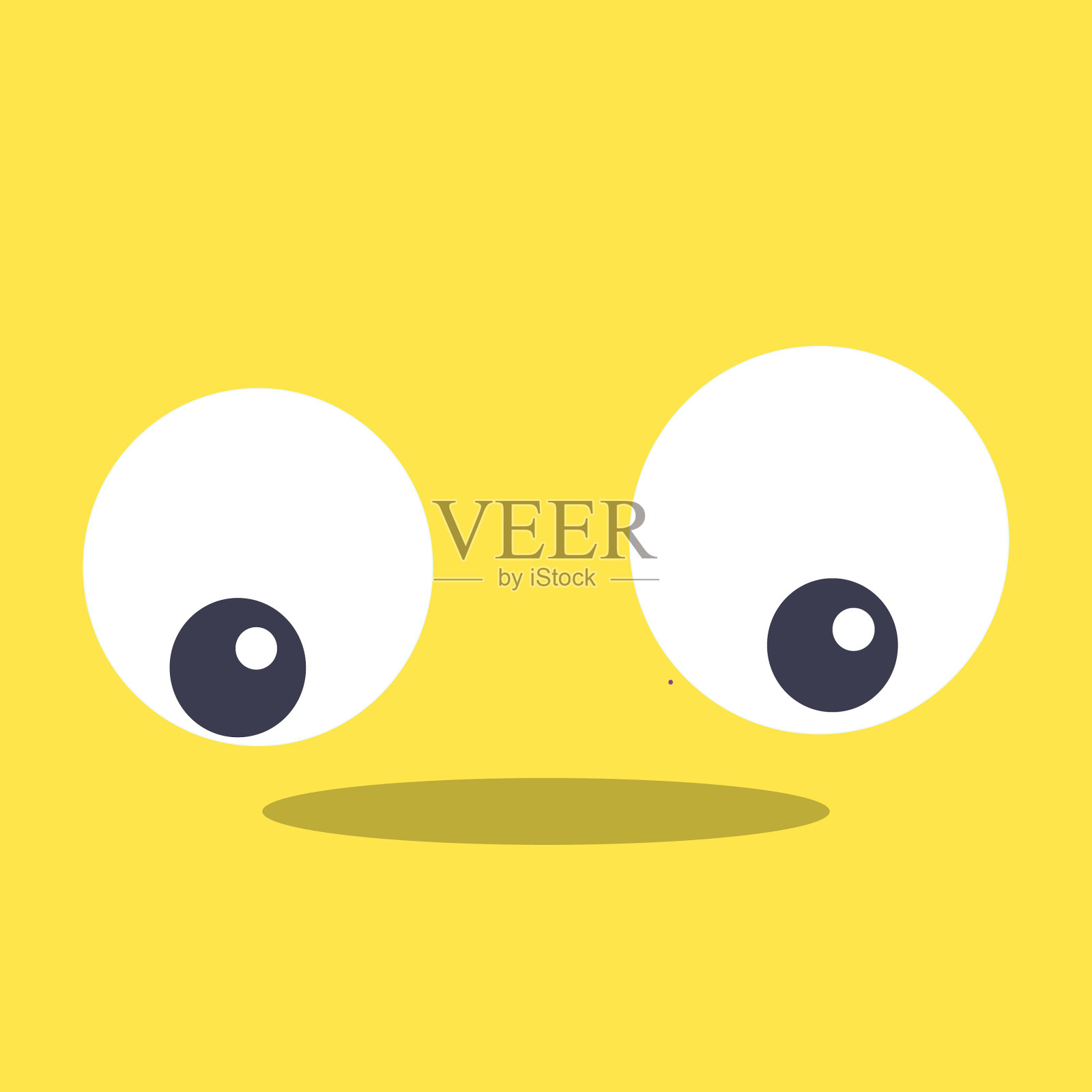 小怪物眼12插画图片素材