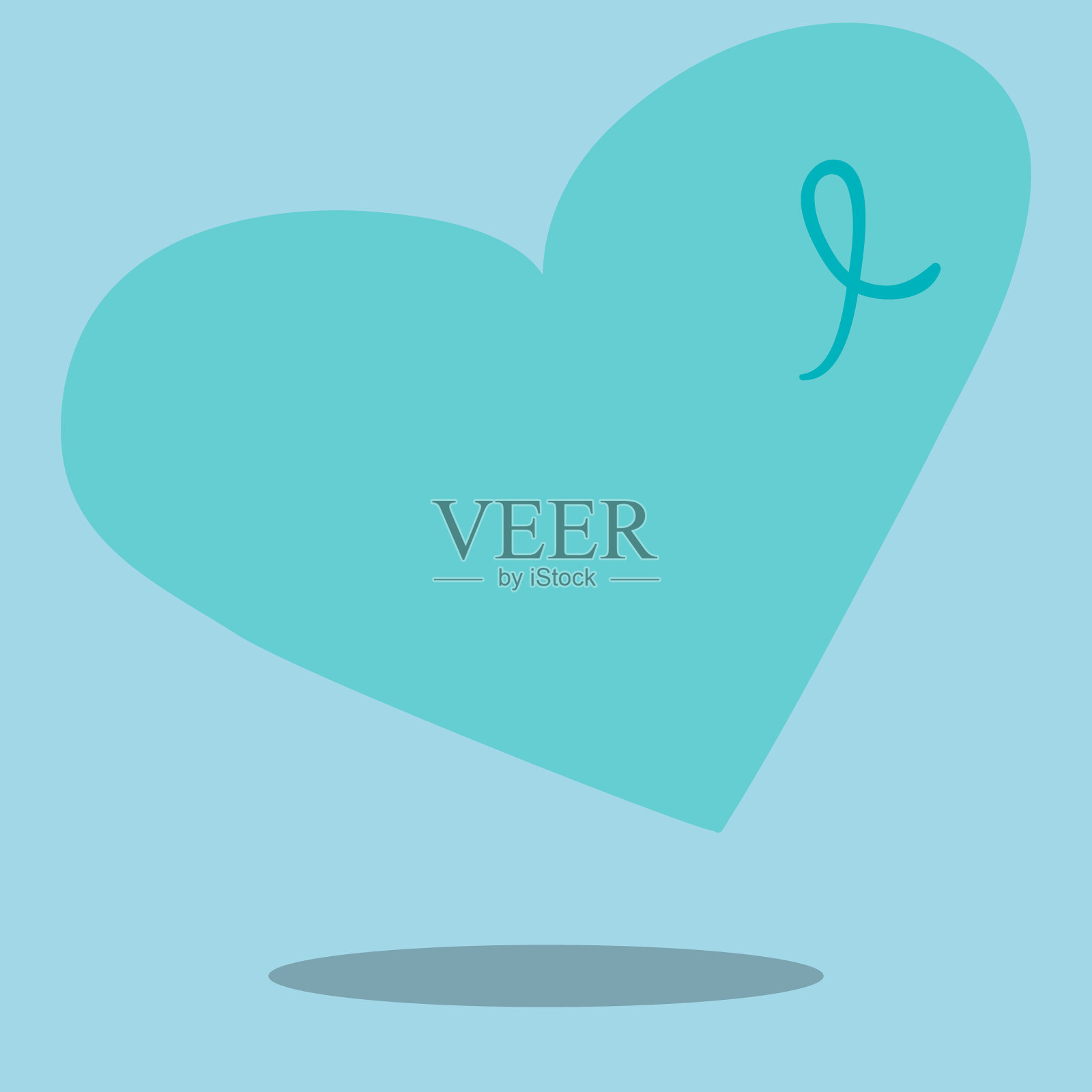 找到一颗治愈的心插画图片素材