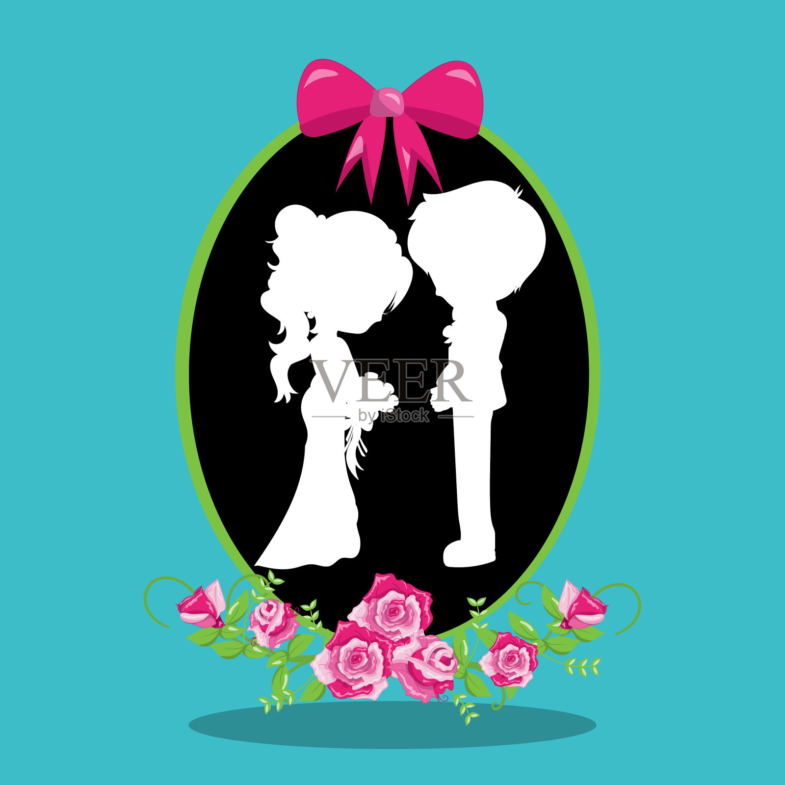 茶时间框架05插画图片素材