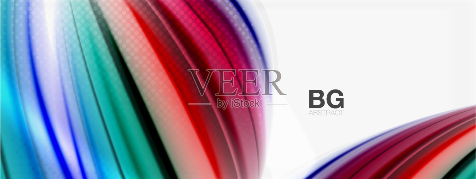 抽象的背景流畅模糊的线条插画图片素材